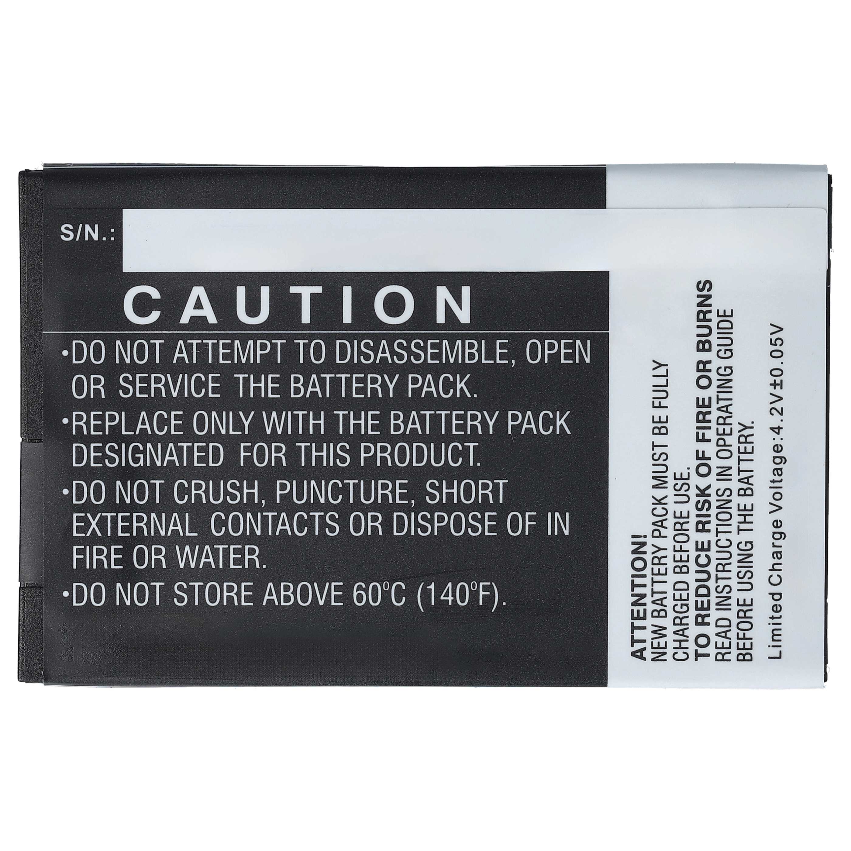 VHBW - Batteria Sostituisce Marantz Fnb-v105li Per Radio (1800mah, 7,4v