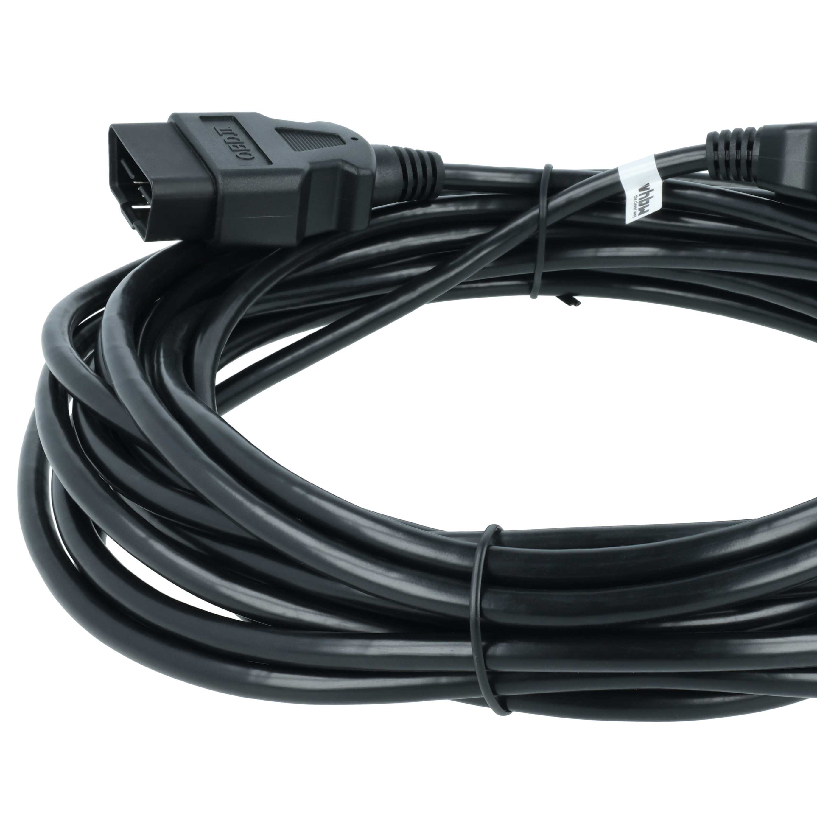 cable alargador OBD2 10m 16 pines (h) a 16 pines (m) para coche, turismo