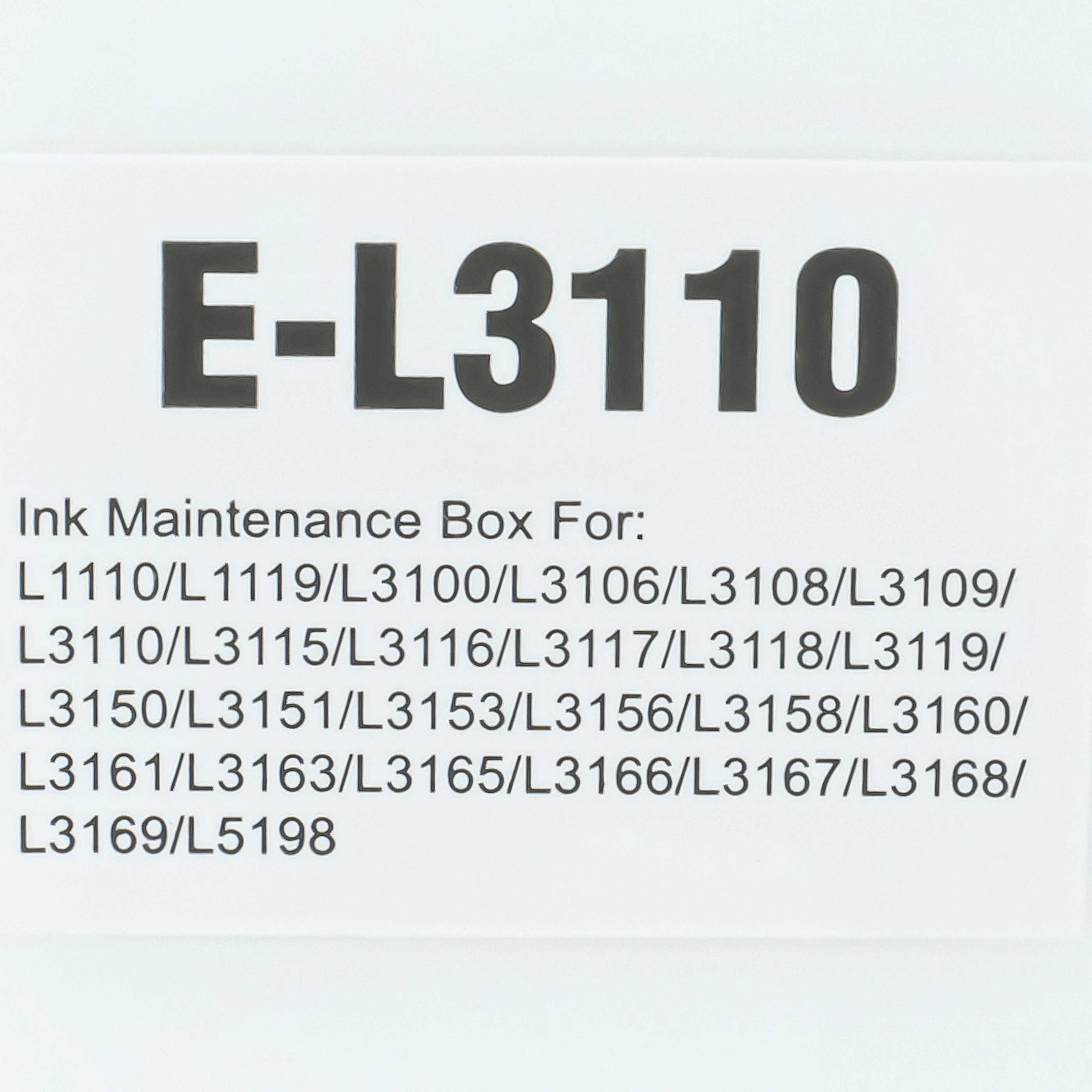 Depósito tinta residual para impresora de inyección de tinta Epson ET-2714 - negro