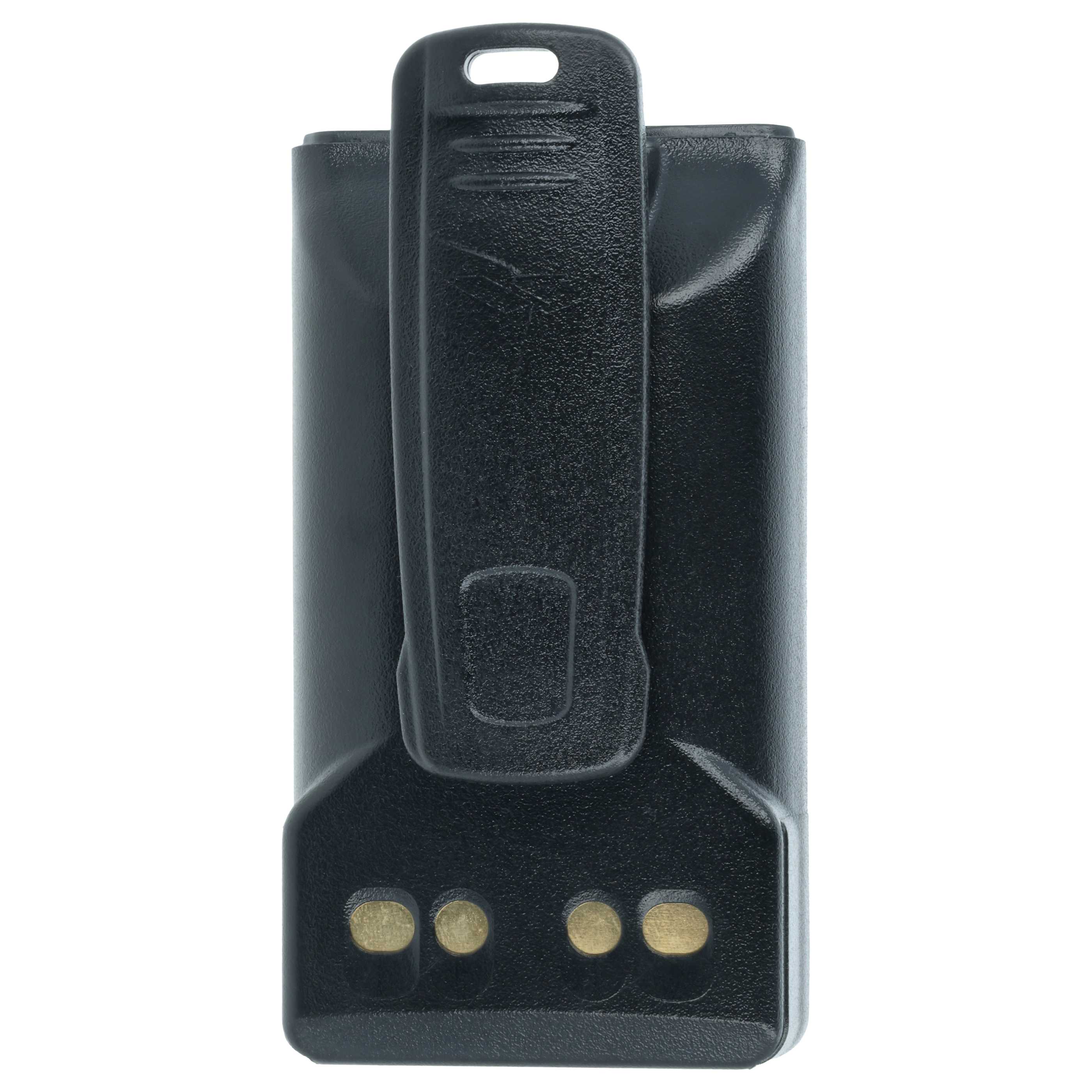 Radio 2x Battery replaces Motorola AAJ67X001 - 2600 mAh 7.4 V Li-Ion + Belt Clip