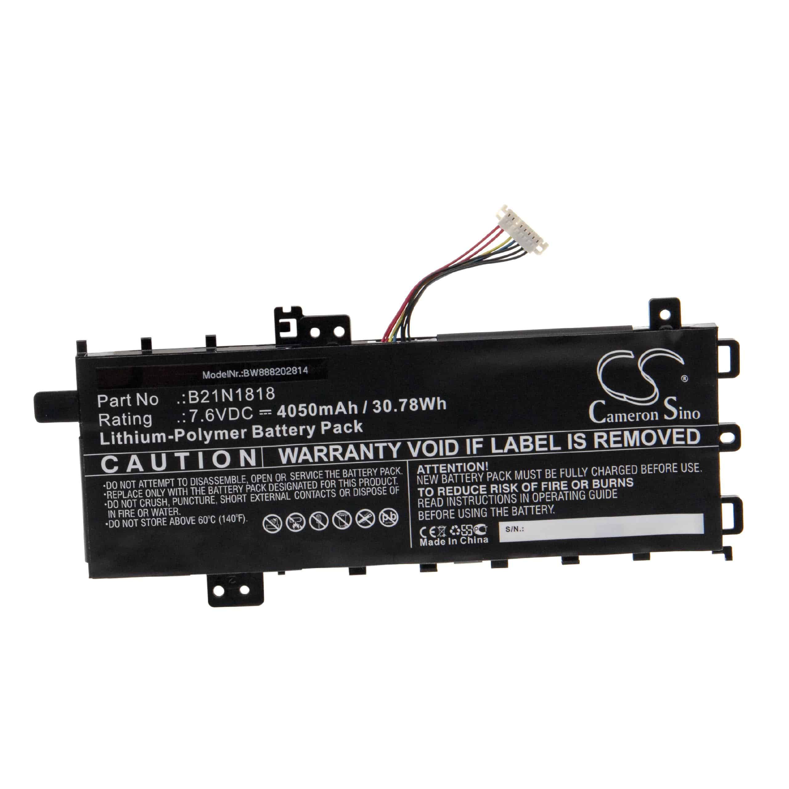Akumulator do laptopa zamiennik Asus 0B200-03190400E, 0B200-03190400, 0B200-03350500 - 4050 mAh 7,6 V LiPo