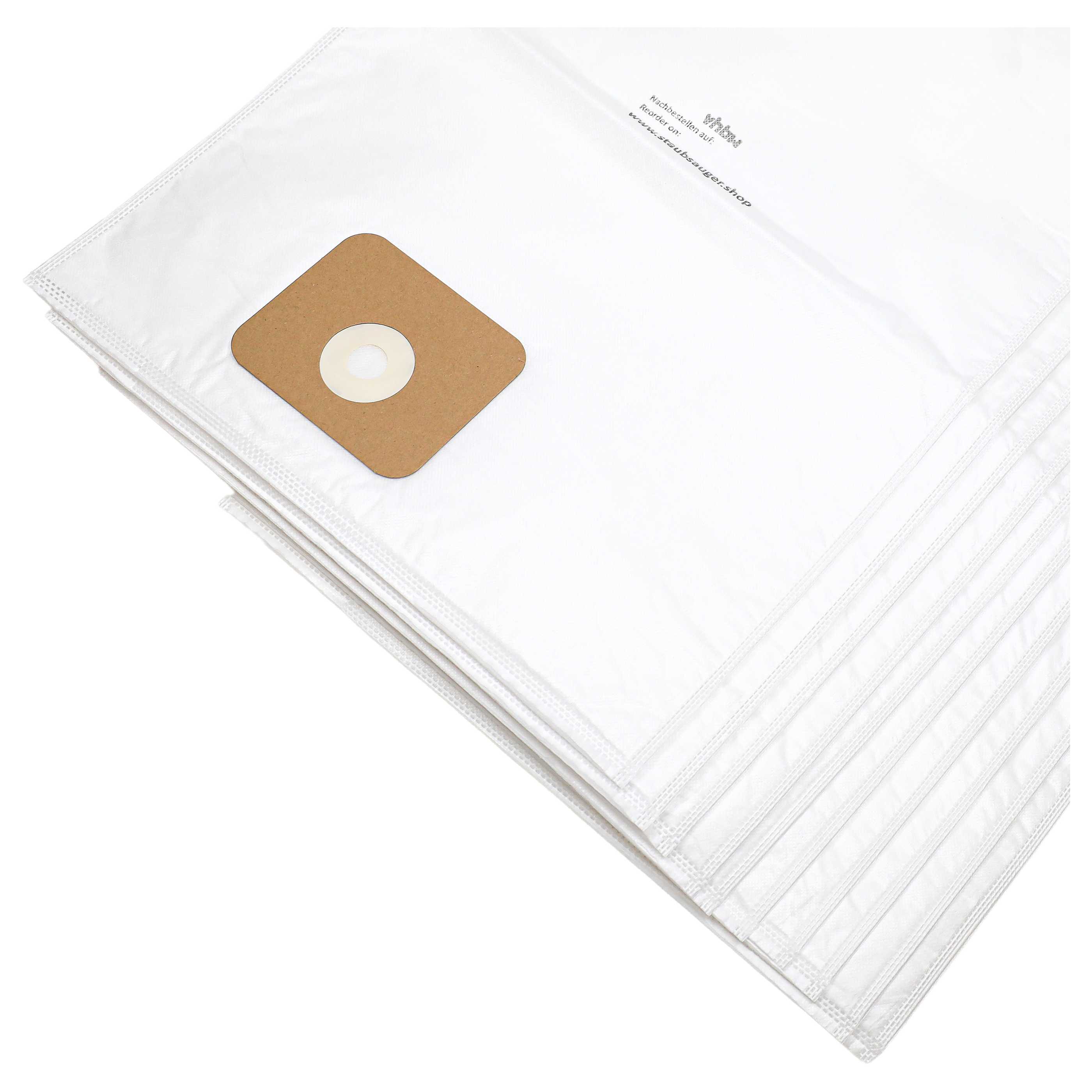 50x Sac remplace Nilfisk 107402336, 5715492061518 pour aspirateur Nilfisk - microfibre non tissée