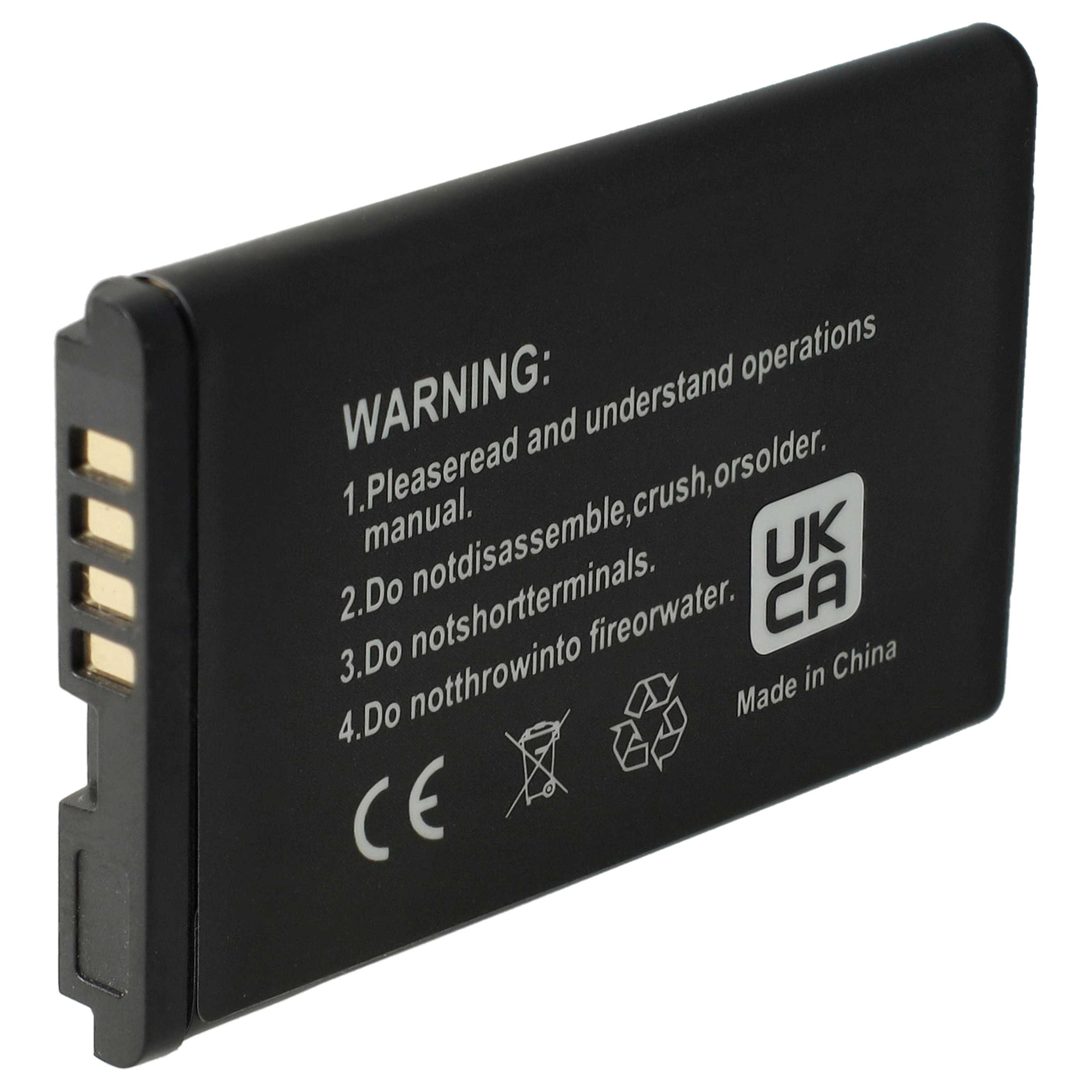 Batteria sostituisce LG IP-431a, SBPL0083509, SBPL0089901, IP-430a per cellulare - 600mAh 3,7V Li-Ion 
