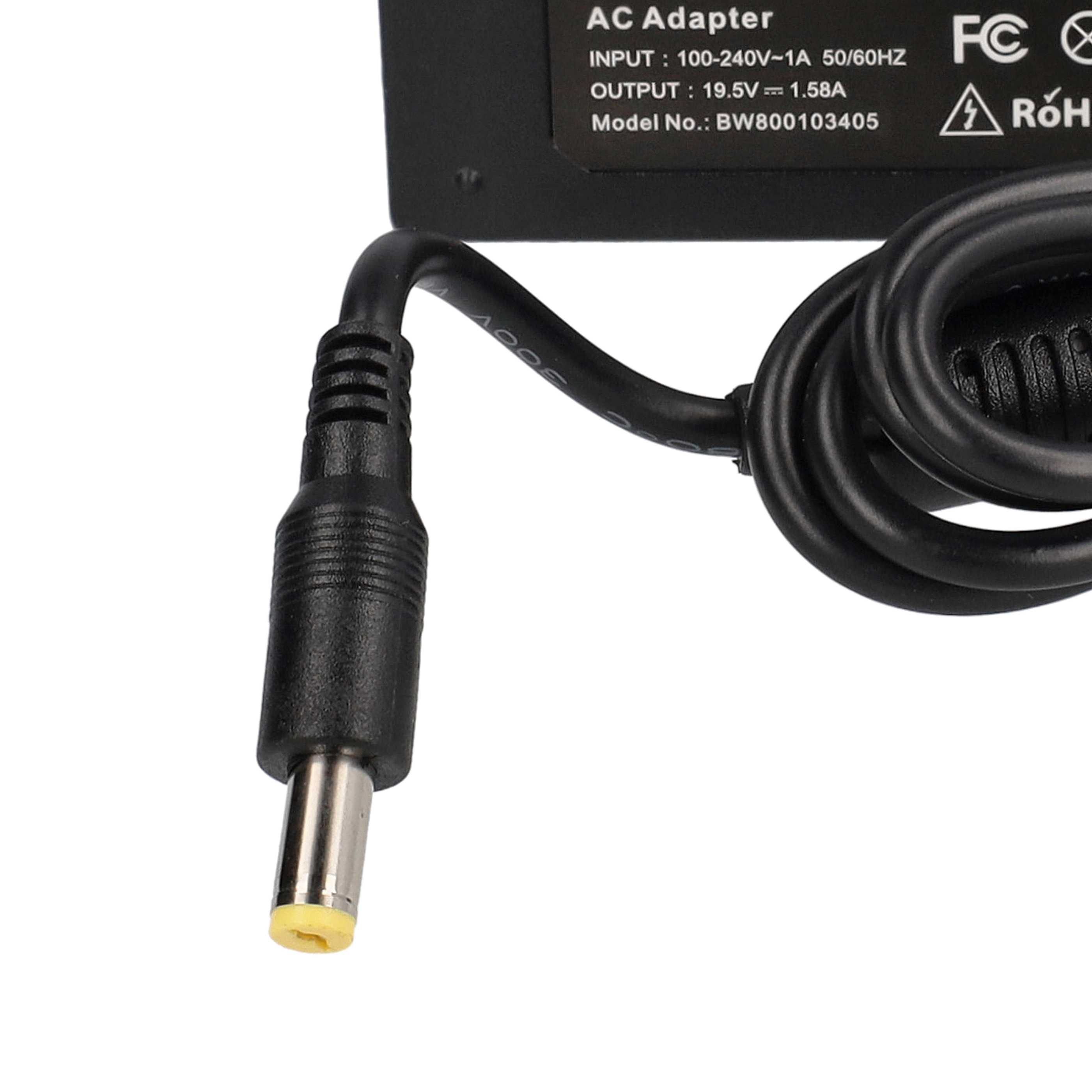 Mains Power Adapter replaces Dell Y200J, 330-2063 for DellNotebook - 15 cm, 30 W