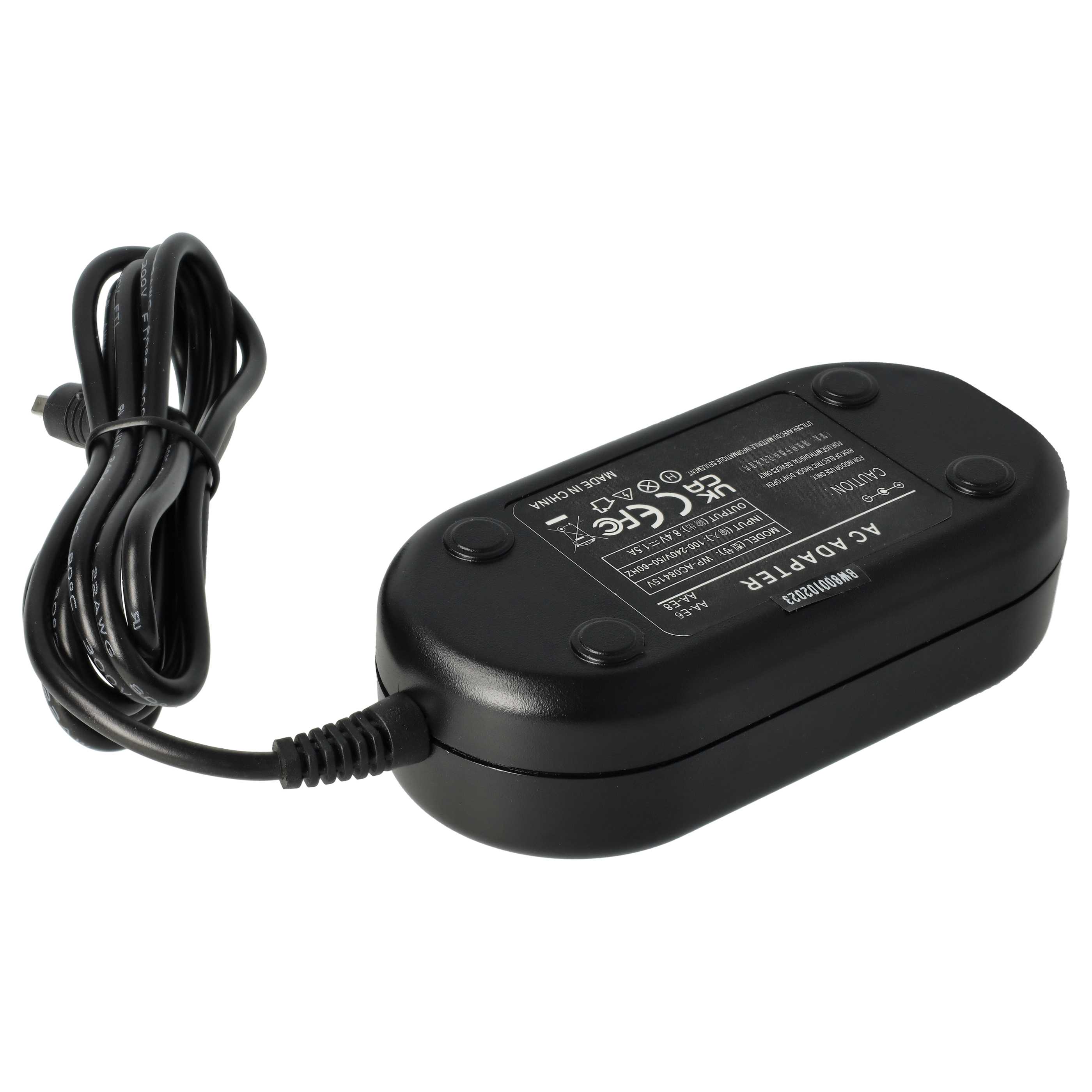 Power Supply replaces AA-E6A AA-E7 AD39-00028A AA-E8 AD44-00065A AA-E9 for Camera - 2 m, 8.4 V 1.5 A