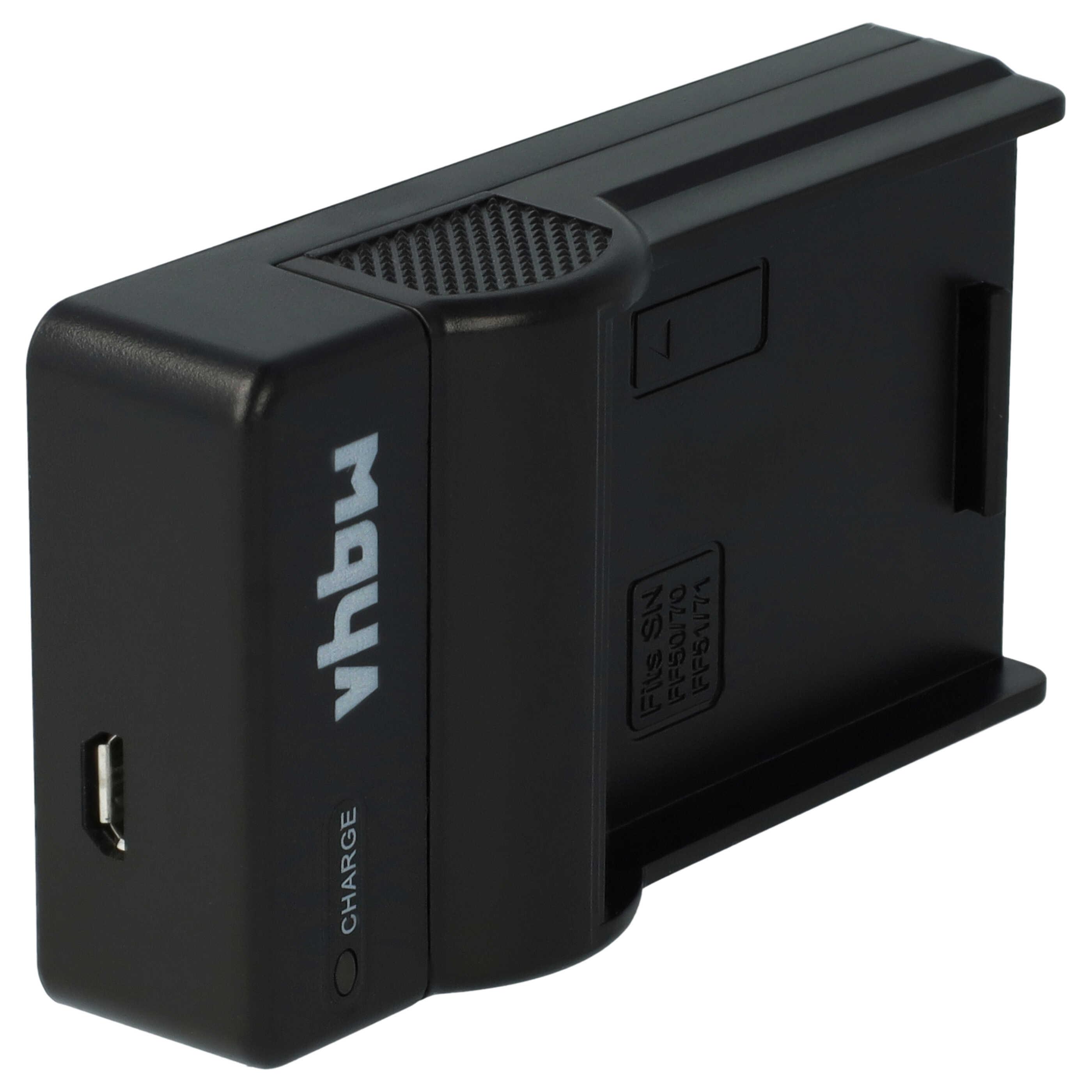 Akku Ladegerät passend für Sony NP-FF50 Kamera u.a. - 0,5 A, 8,4 V