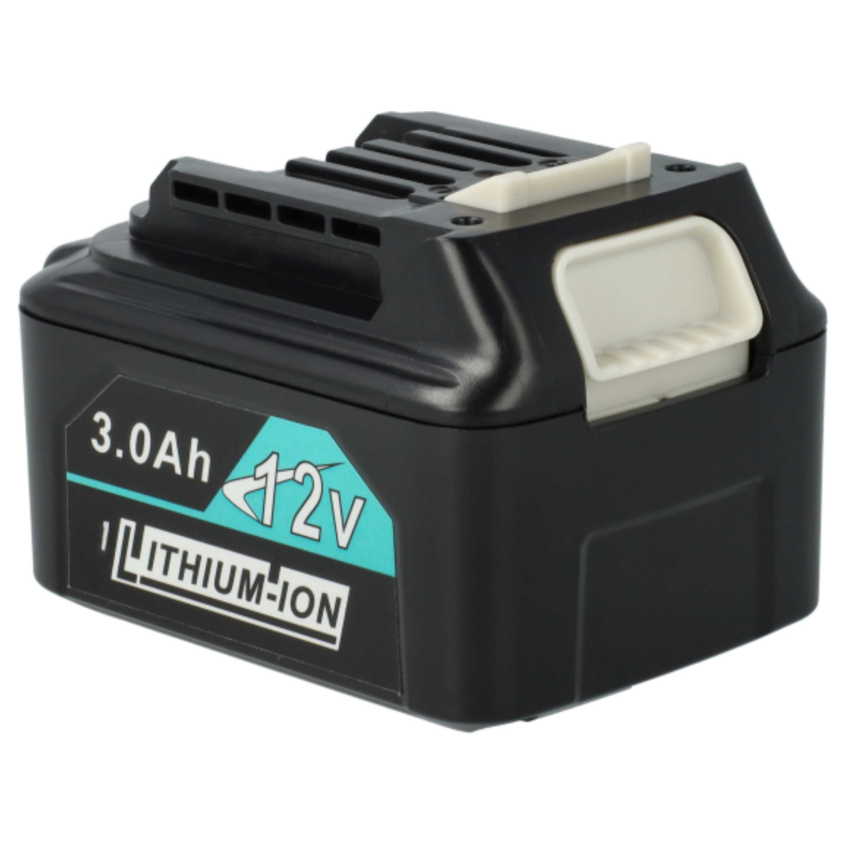 3x Battery replaces Makita 197396-9, 197402-0, 197390-1, 197394-3 Electric Power Tool - 3000 mAh, 12 V, Li-Ion