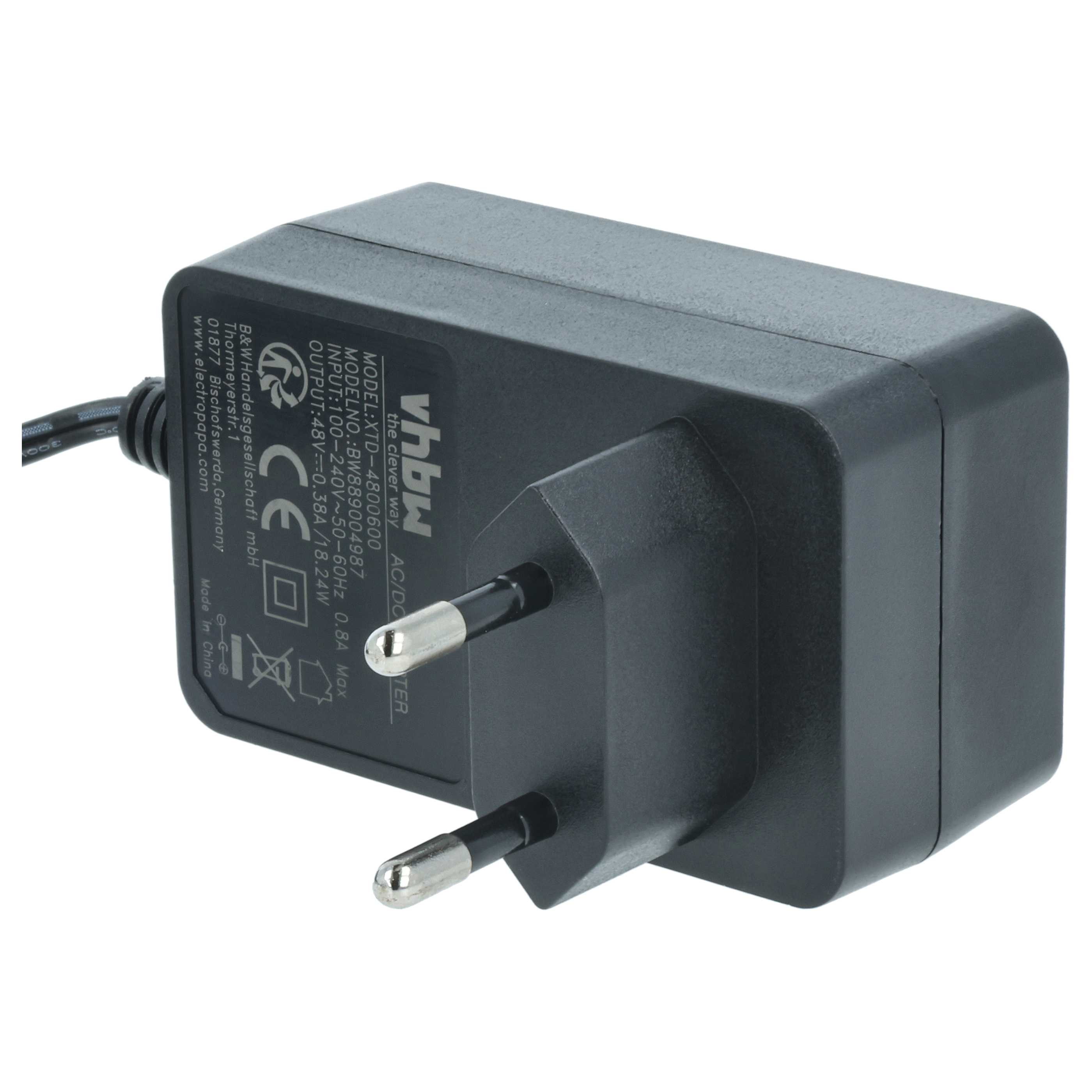 Mains Power Adapter suitable for Polycom SoundPoint IP560, VVX500, 670, 1500 Landline Telephone - 9 cm