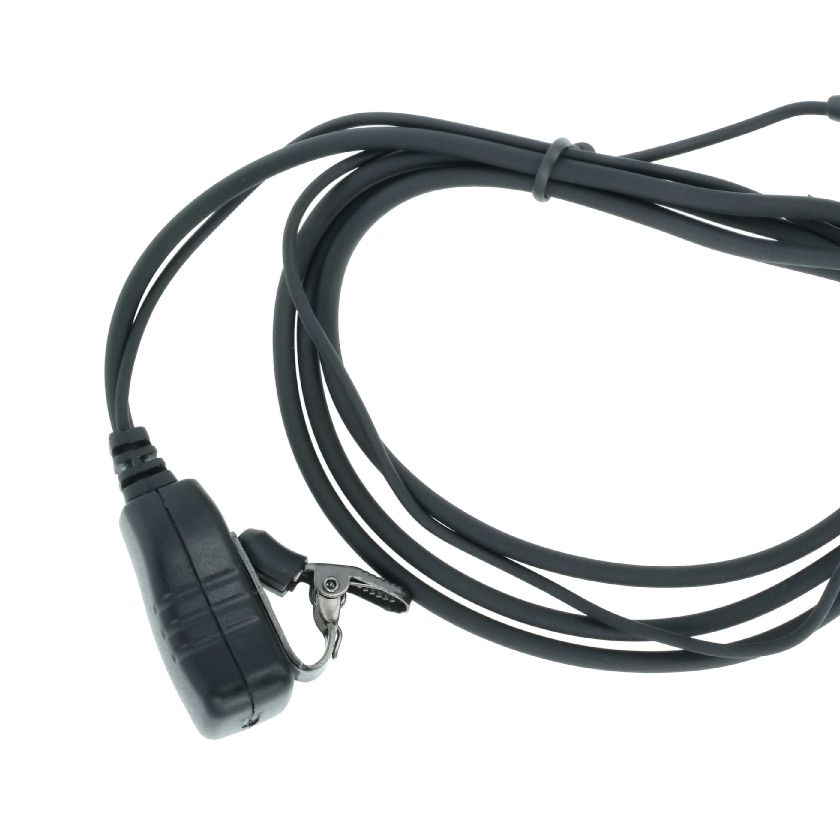 10x Security Radio Headset suitable for Motorola GP300 - "Take Call Button", Clip Mount