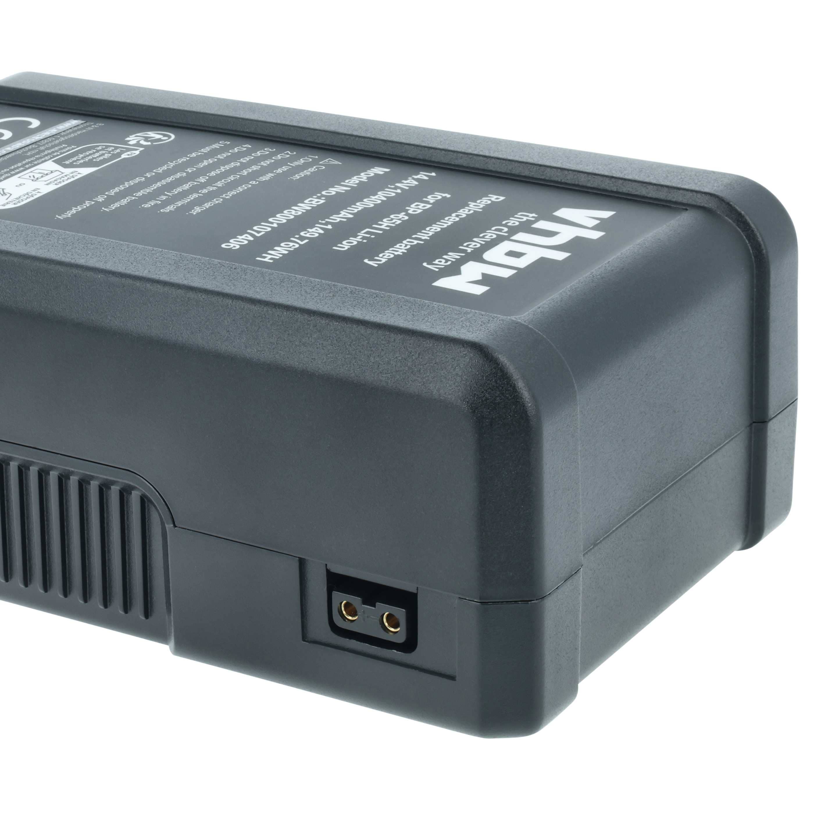 Videocamera Battery replaces Sony BP-150w, BP-150WS, BP-190S, BP-190WS, BP-230W - 10400 mAh 14.8 V Li-Ion