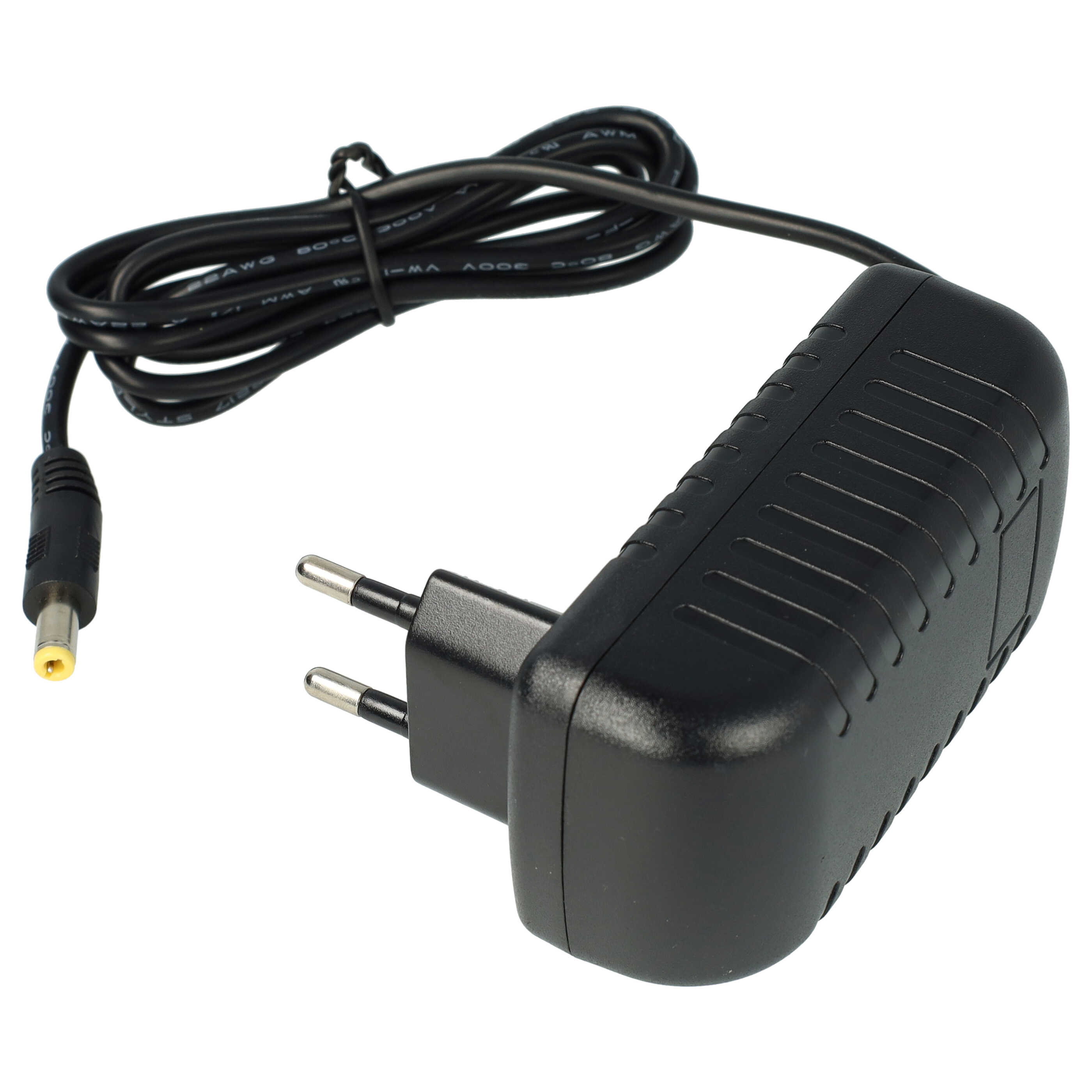 Mains Power Adapter with 5.5 x 2.5 mm Plug suitable for various Electric Devices - 18 V, 2 A