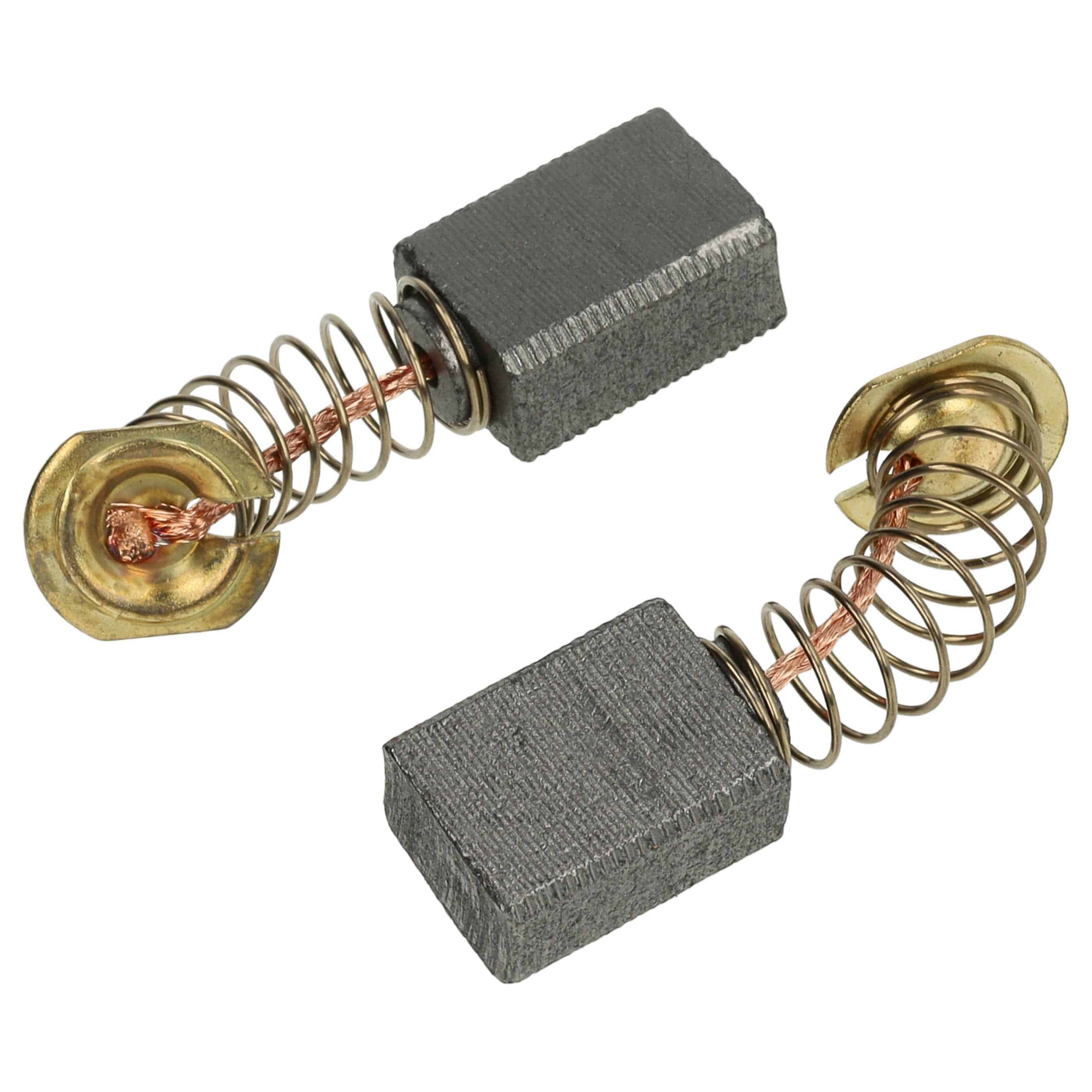 2x Spazzola carbone come Makita CB-408, 643408-1, CB-410, 191938-1 per lavatrici, utensili - 6 x 9 x 12mm