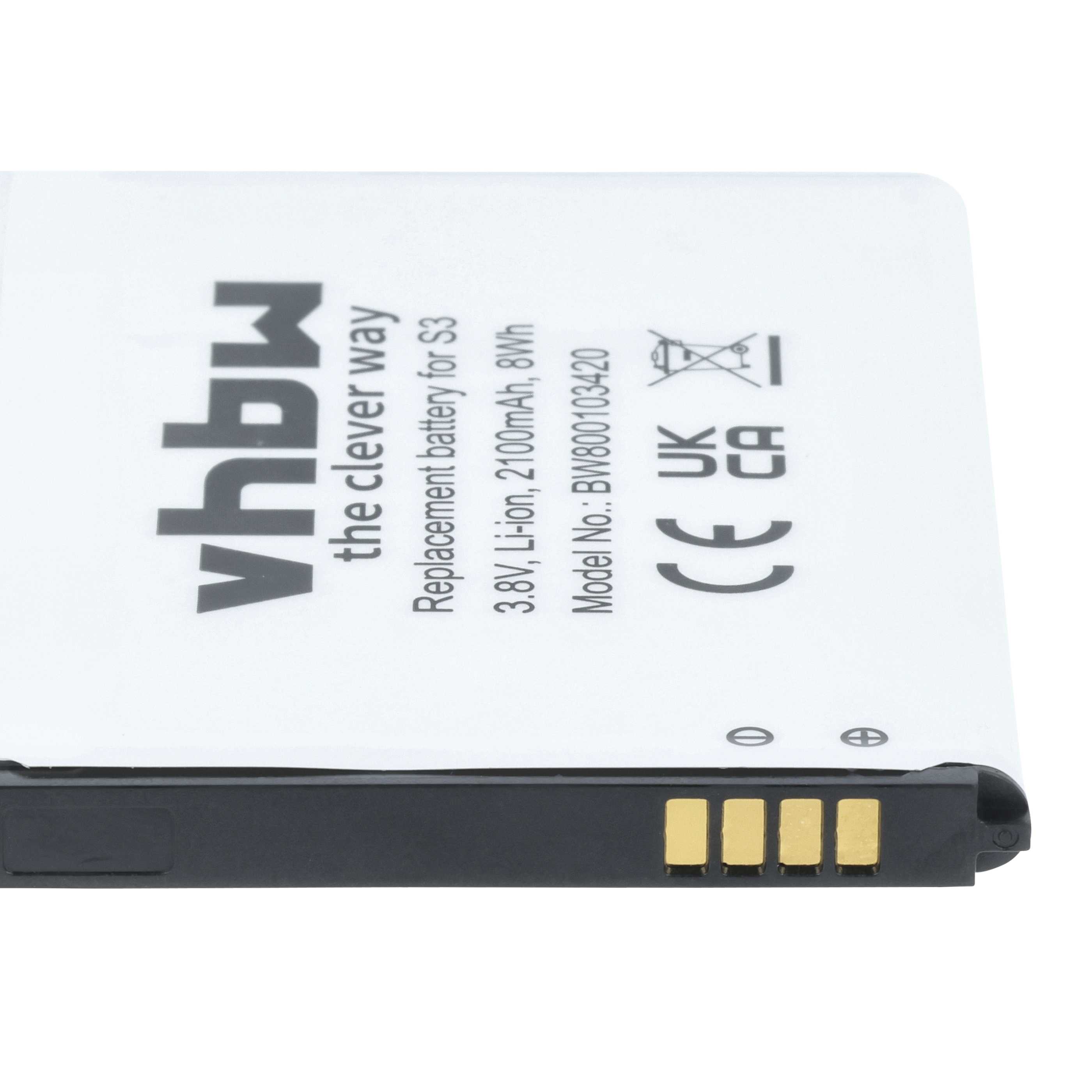 Akumulator do telefonu smartfona zamiennik AT&T EB-L1G6LLK, EB-L1G6LLAGSTA, EB-L1G6LLA - 2100 mAh 3,7 V Li-Ion