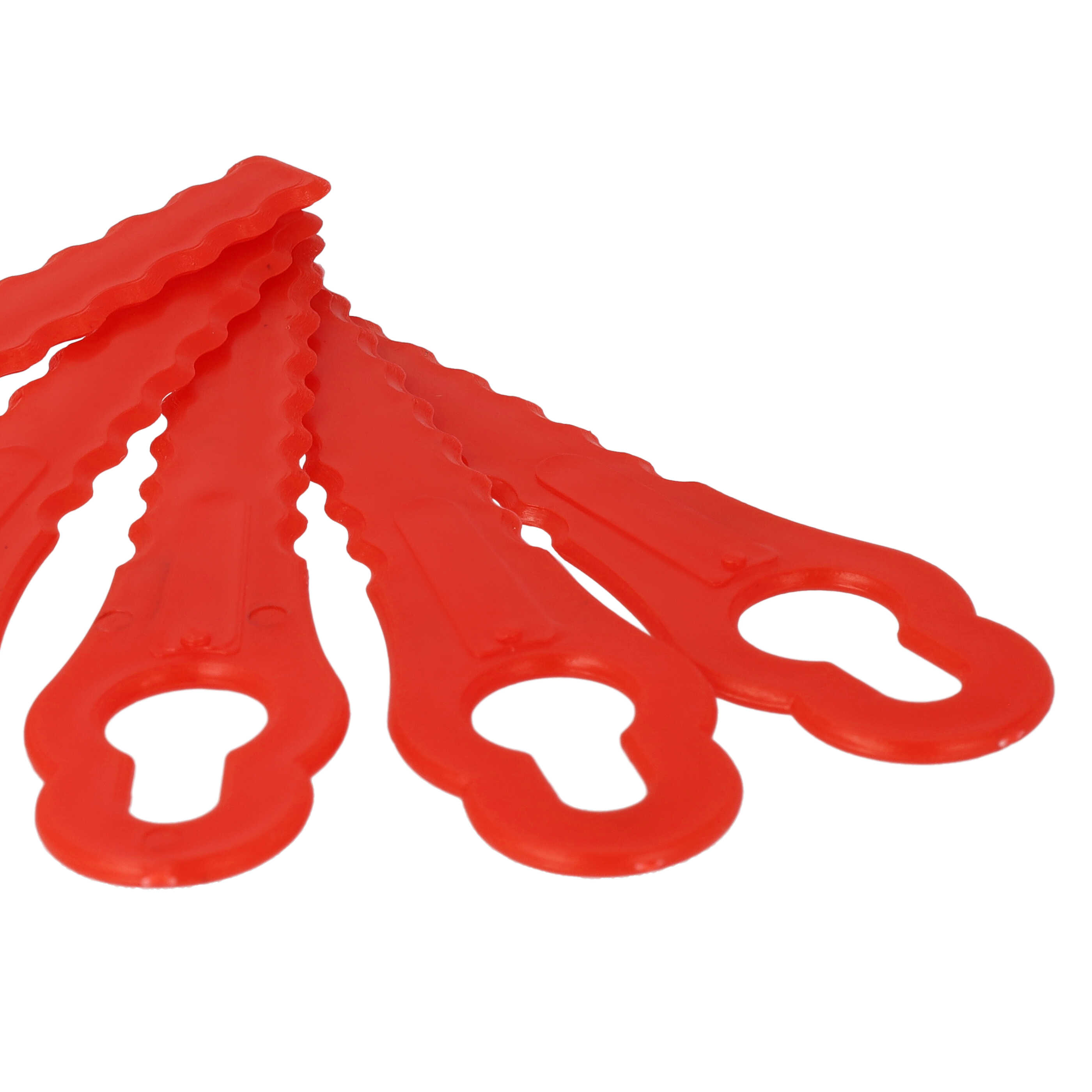 10x Exchange Blade replaces Güde 58586 Cordless Strimmerplasticred
