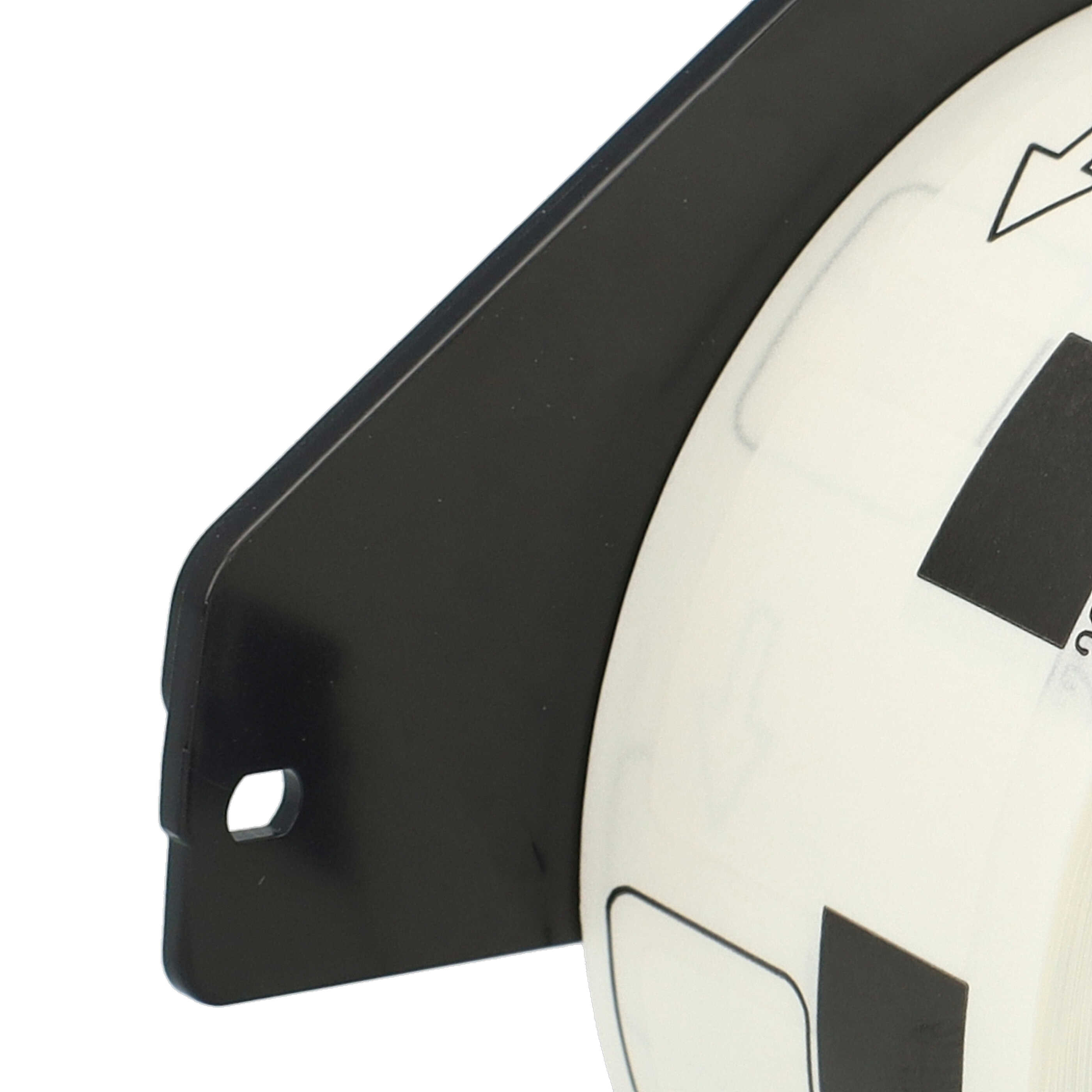 3x Etiketten als Ersatz für Brother DK-11221 für Brother Etikettendrucker - Premium 23mm x 23mm + Halter