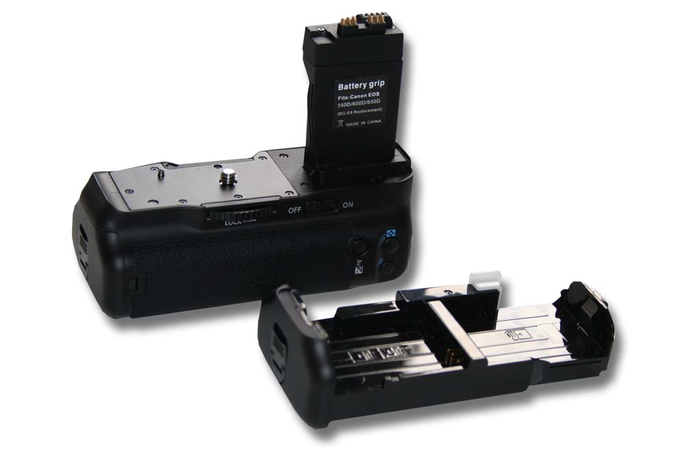 Impugnatura battery grip sostituisce Canon BG-E8 per camera Canon 