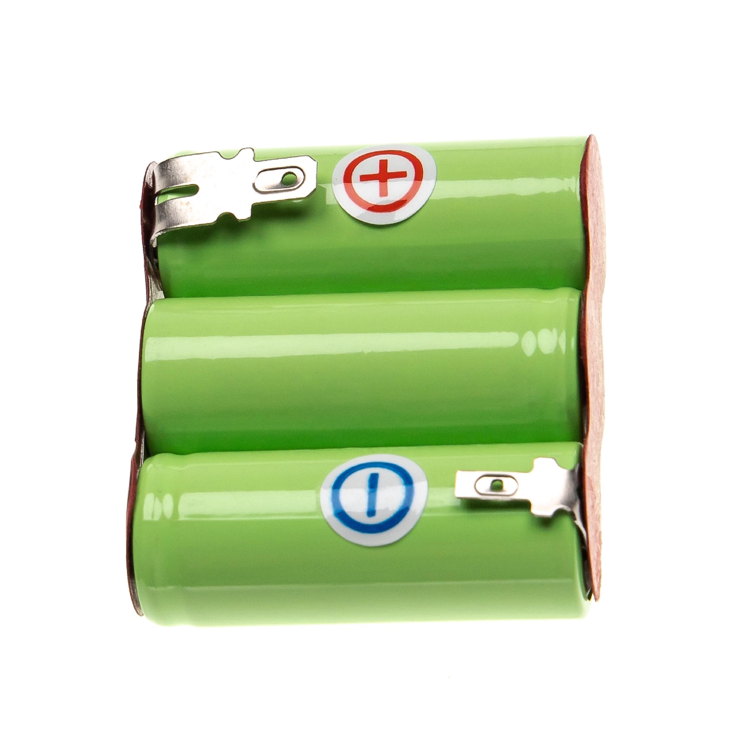 Batterie remplace Wolf Garten BS45, BF13806 801527, 70845 055 pour outil électrique - 2000 mAh, 3,6 V, NiMH