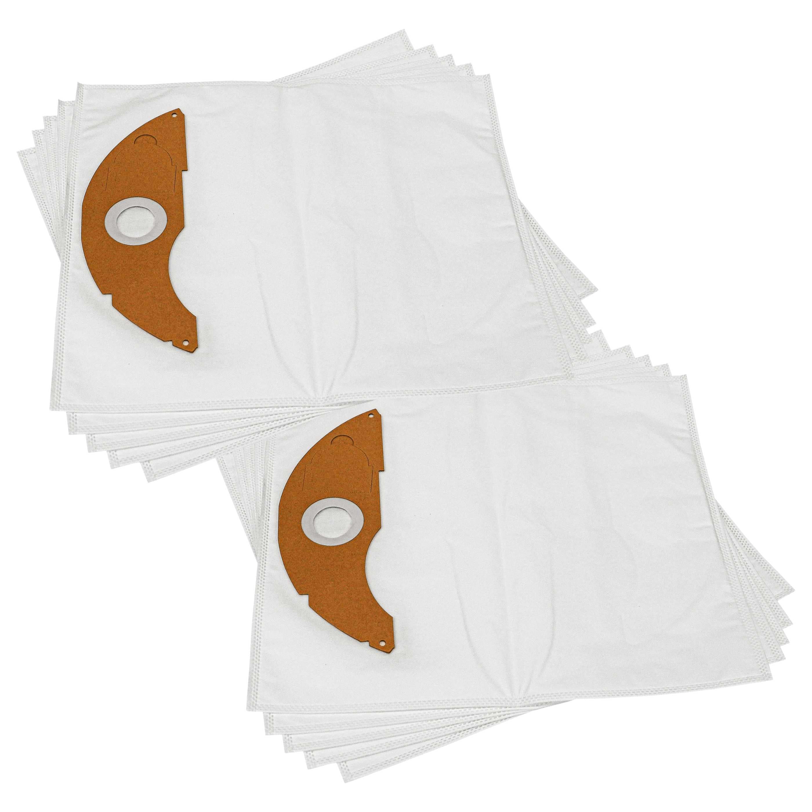 10x Sac remplace Starmix FBV 22, 454870 pour aspirateur Starmix - microfibre non tissée