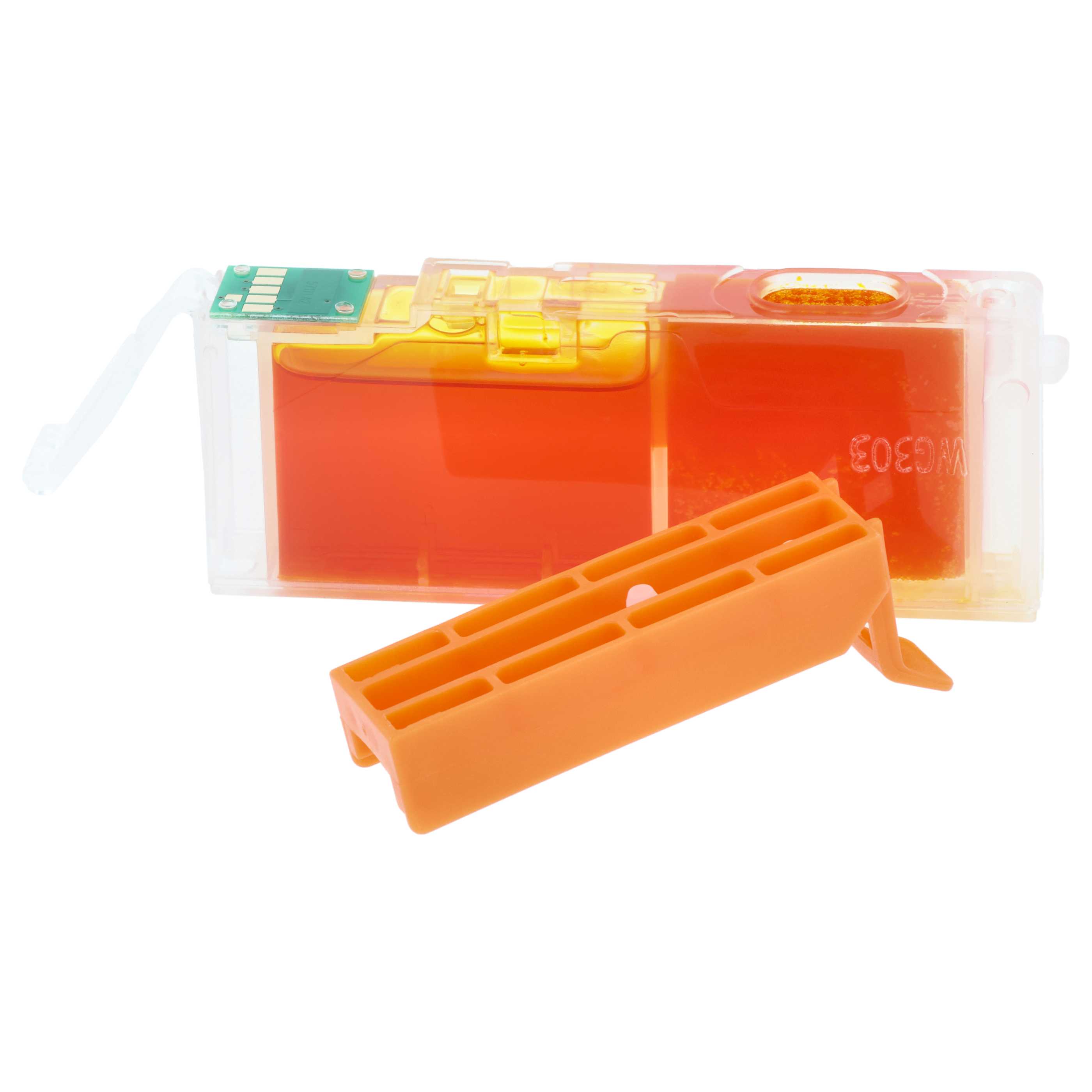 5x Set cartucce di inchiostro sostituisce Canon PGI571, PGI-570, PGI570 per stampante - multicolore 85 ml