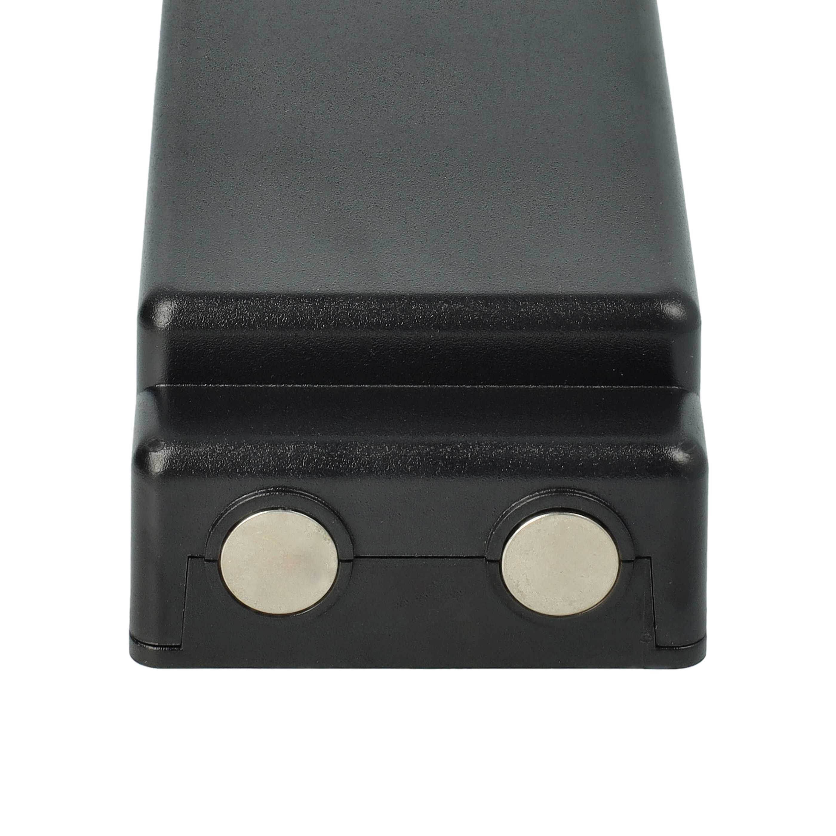 Batterie (10 pièces) remplace Scanreco 1026 pour télécommande Palfinger, Scanreco 590, 592 - 2000mAh 7,2V NiMH