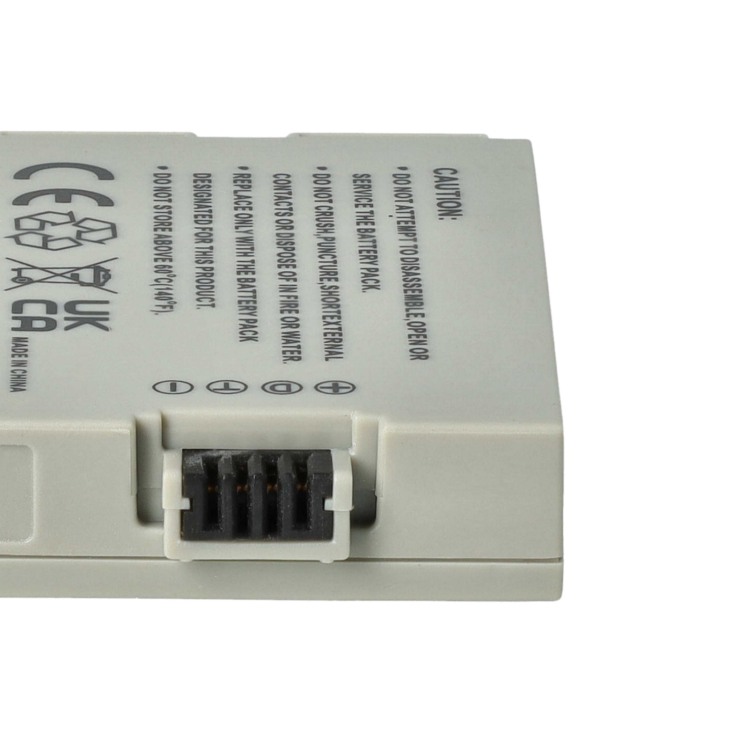 Videocamera 2x Battery replaces Canon BP-110 - 800 mAh 3.7 V Li-Ion