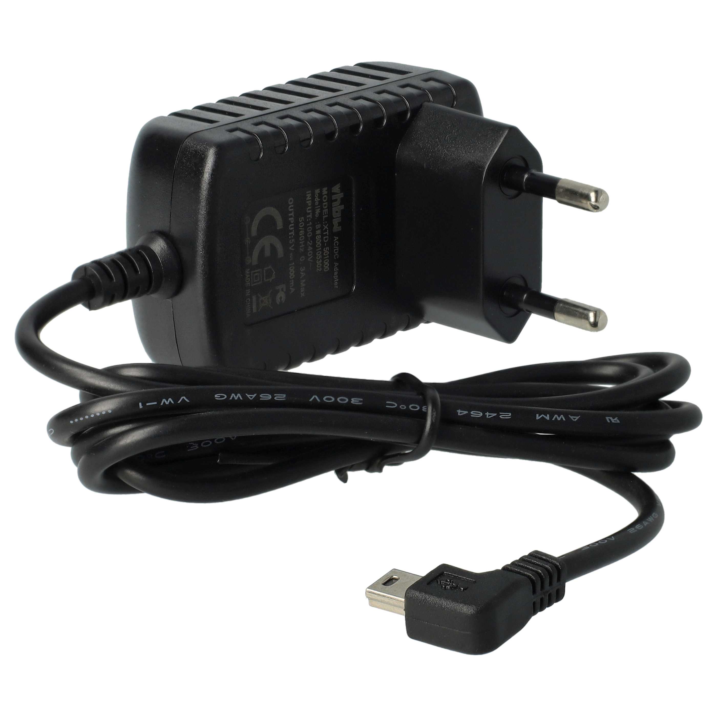 Caricabatterie universale mini-USB per elettrodomestici - 1,0 A / 5V