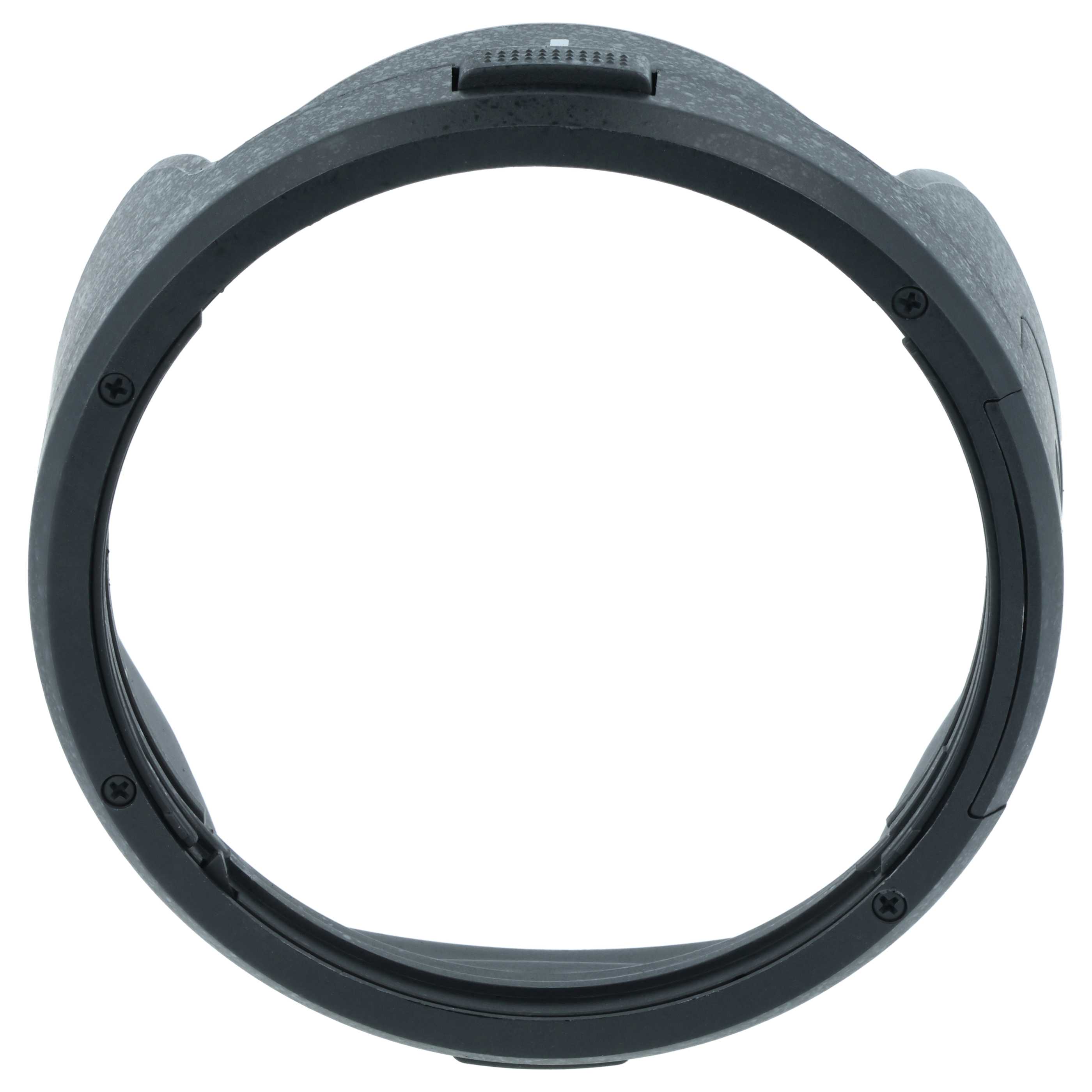 Lens Hood replaces Olympus LH-66 for Olympus Lens with 62 mm Diameter, plastic, black