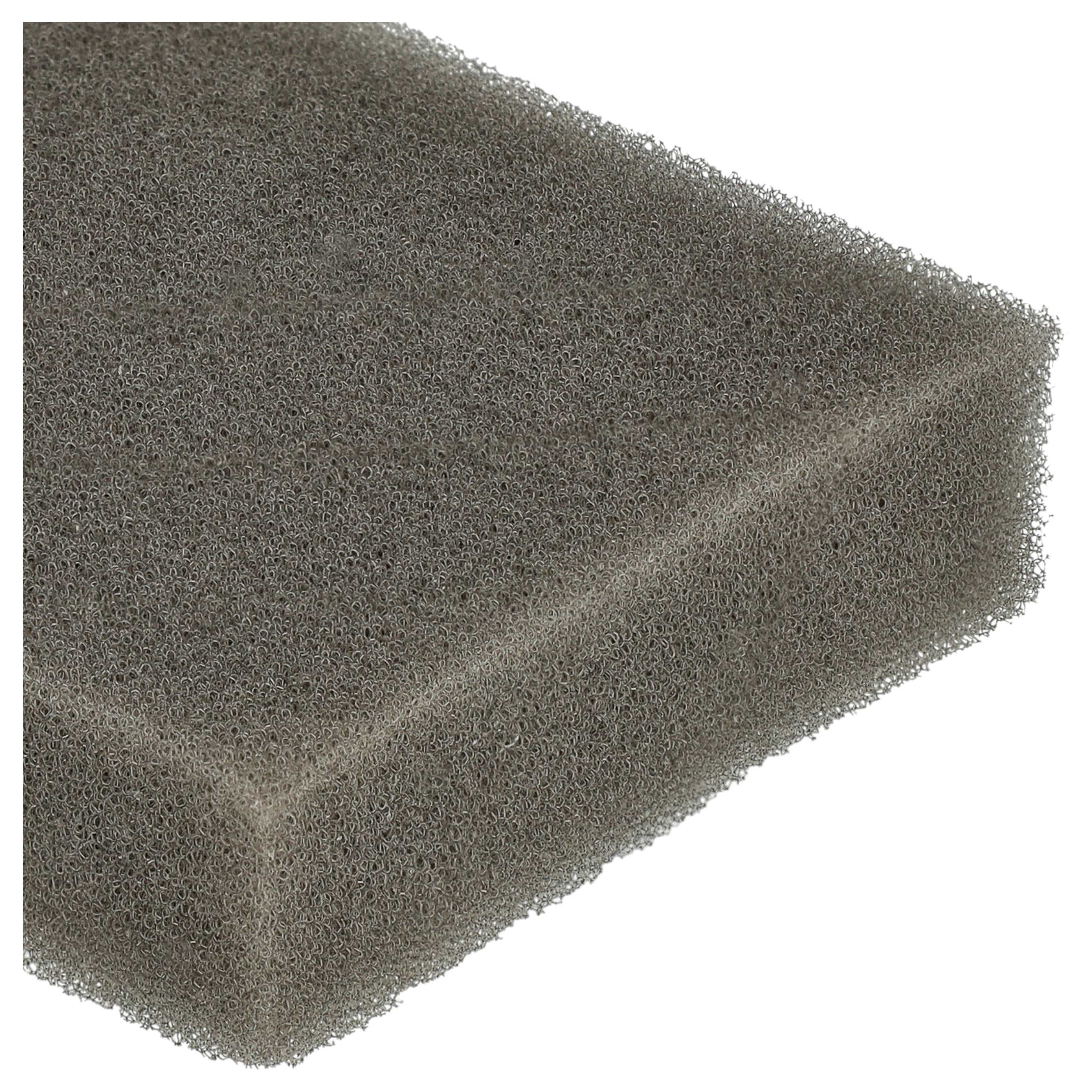 3x Filtersponge filter suitable for Leifheit Regulus Aqua PowerVac Vacuum Cleaner