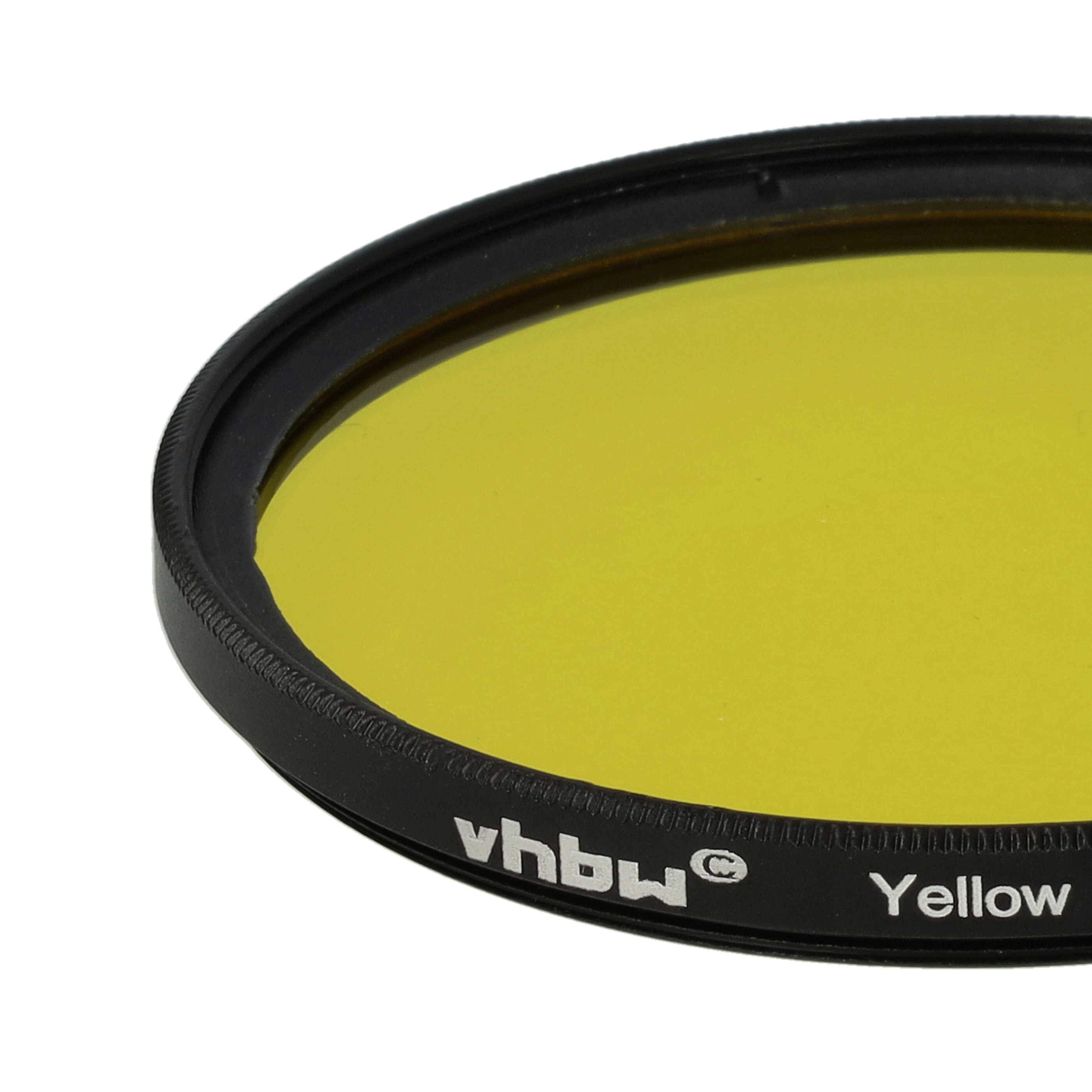 Filtro colorato per obiettivi fotocamera con filettatura da 62 mm - filtro giallo