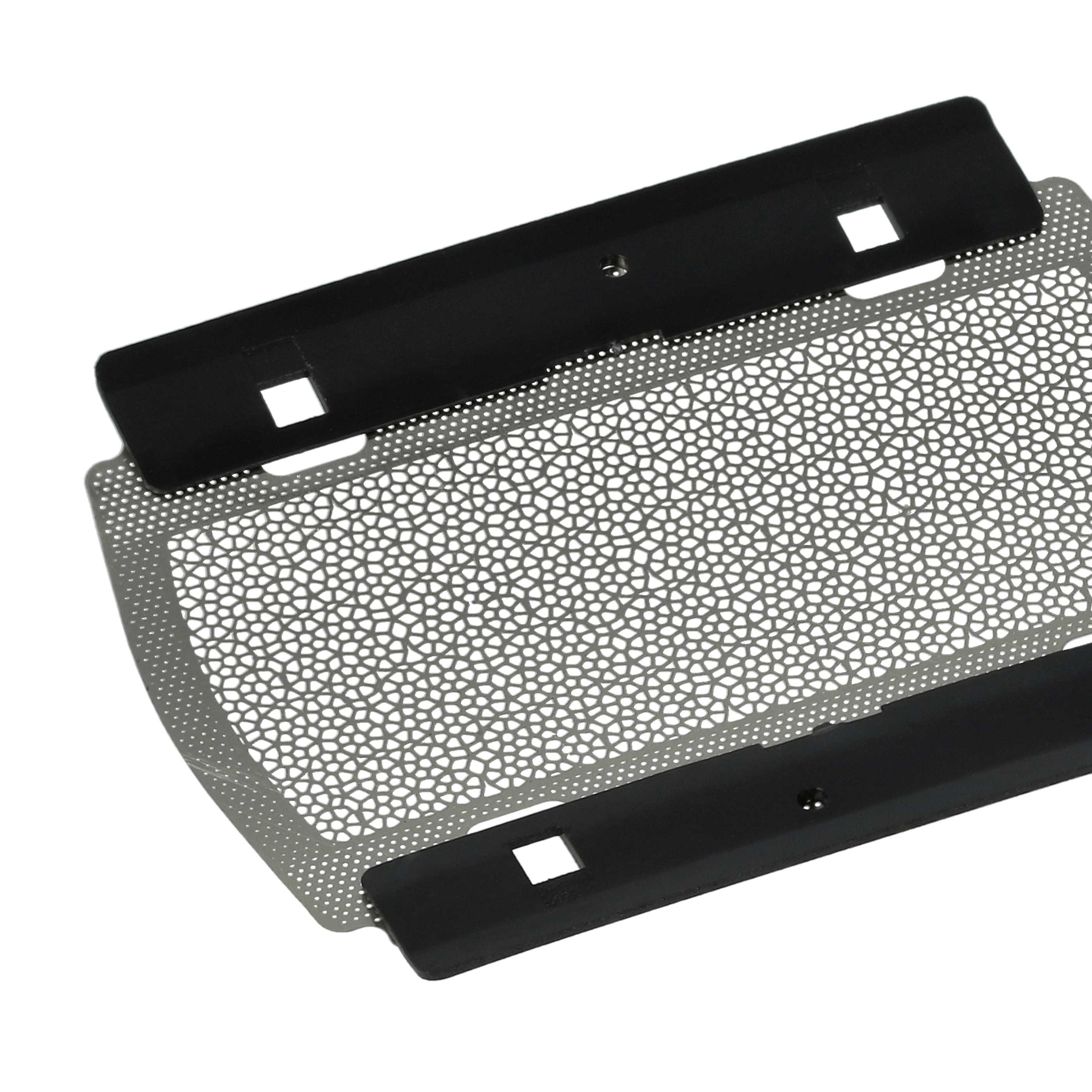 2x płytka goląca do golarki Braun zam. Braun 614, 615 - czarny / srebrny