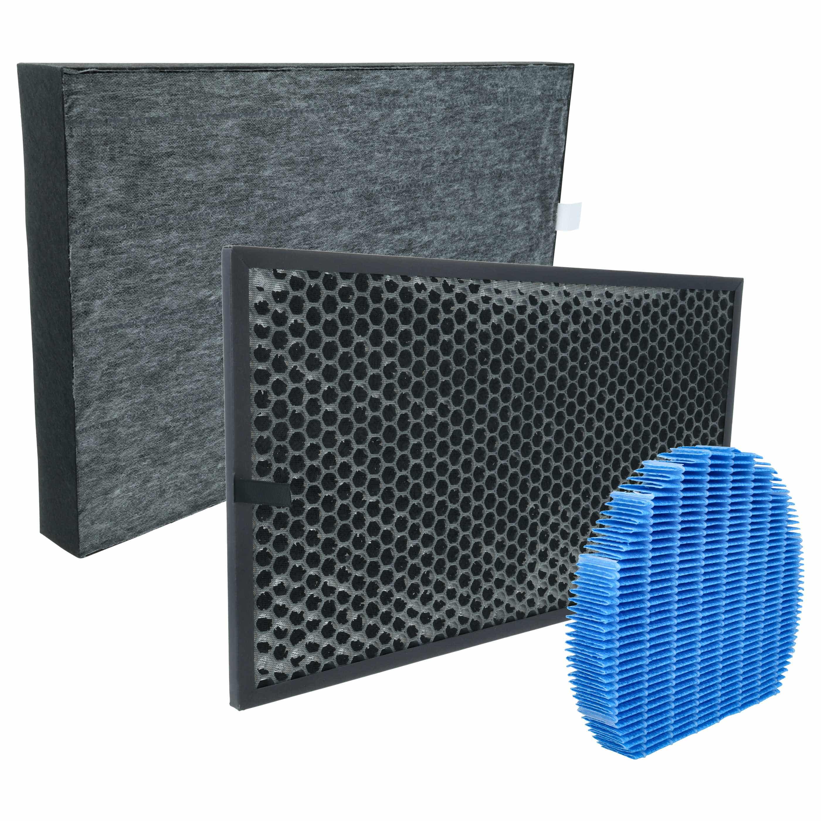3 Part Filter Set replaces Sharp FZ-C100DFE, FZ-C100MFE, FZ-C100DFU, FZ-C150DFE, FZ-A61MFR Air Purifier