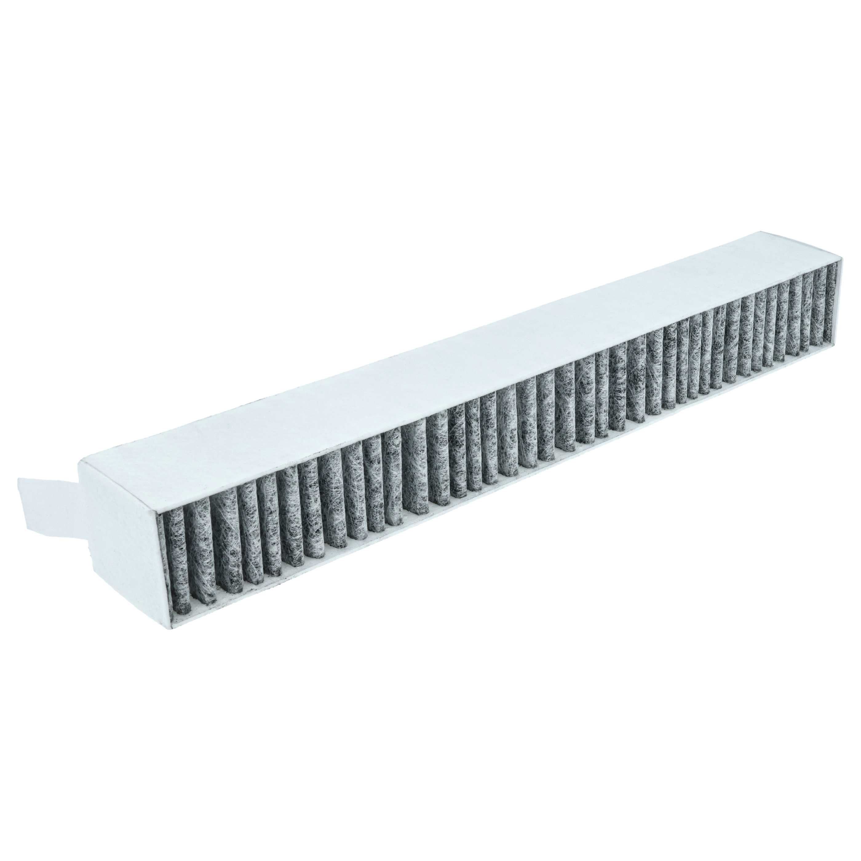 4x Filtres à charbon actif remplace Miele 11662790, DKF 30-P pour hotte Miele