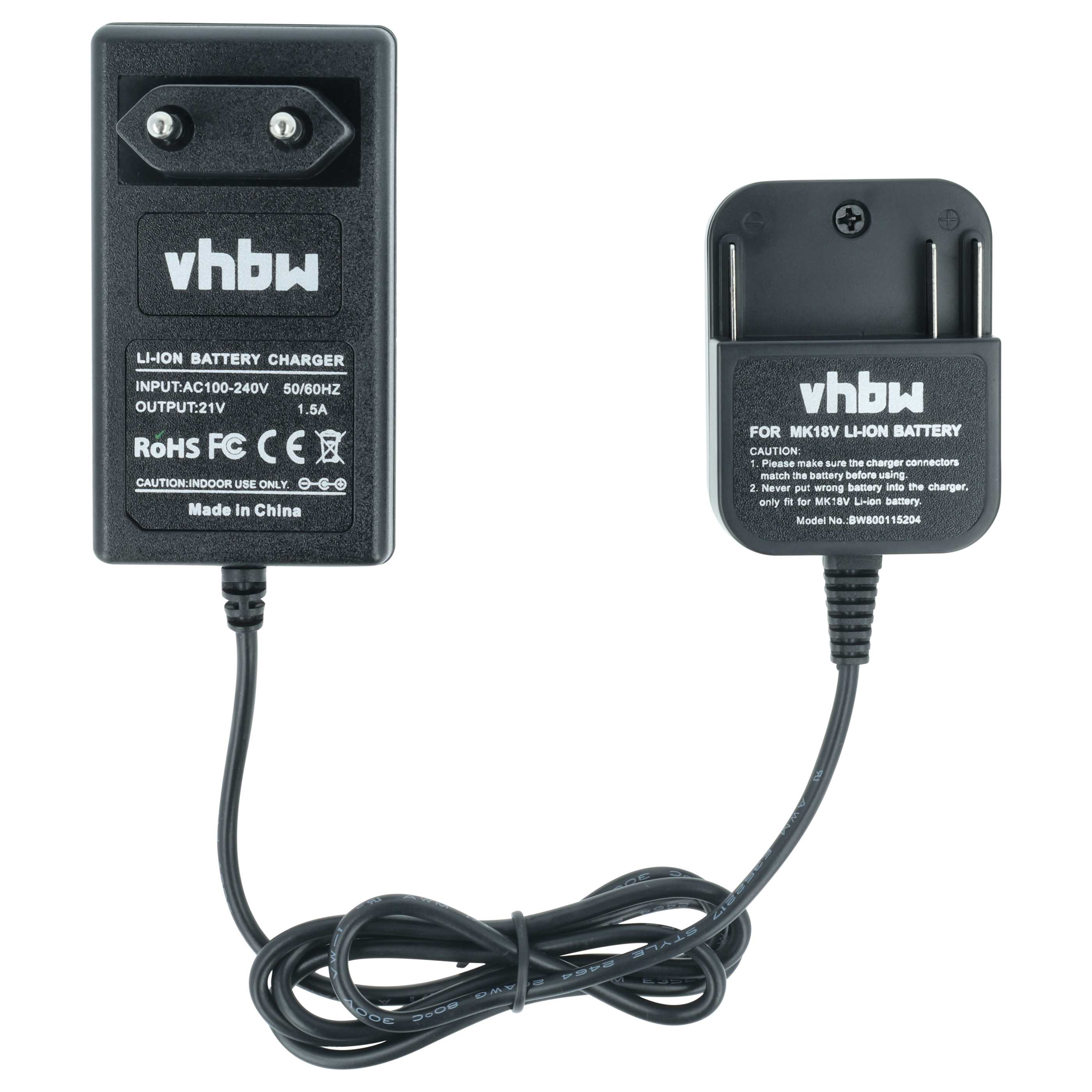 Caricabatterie per batterie utensile Dolmar, Greenlee, Krenn, Linder - Li-Ion