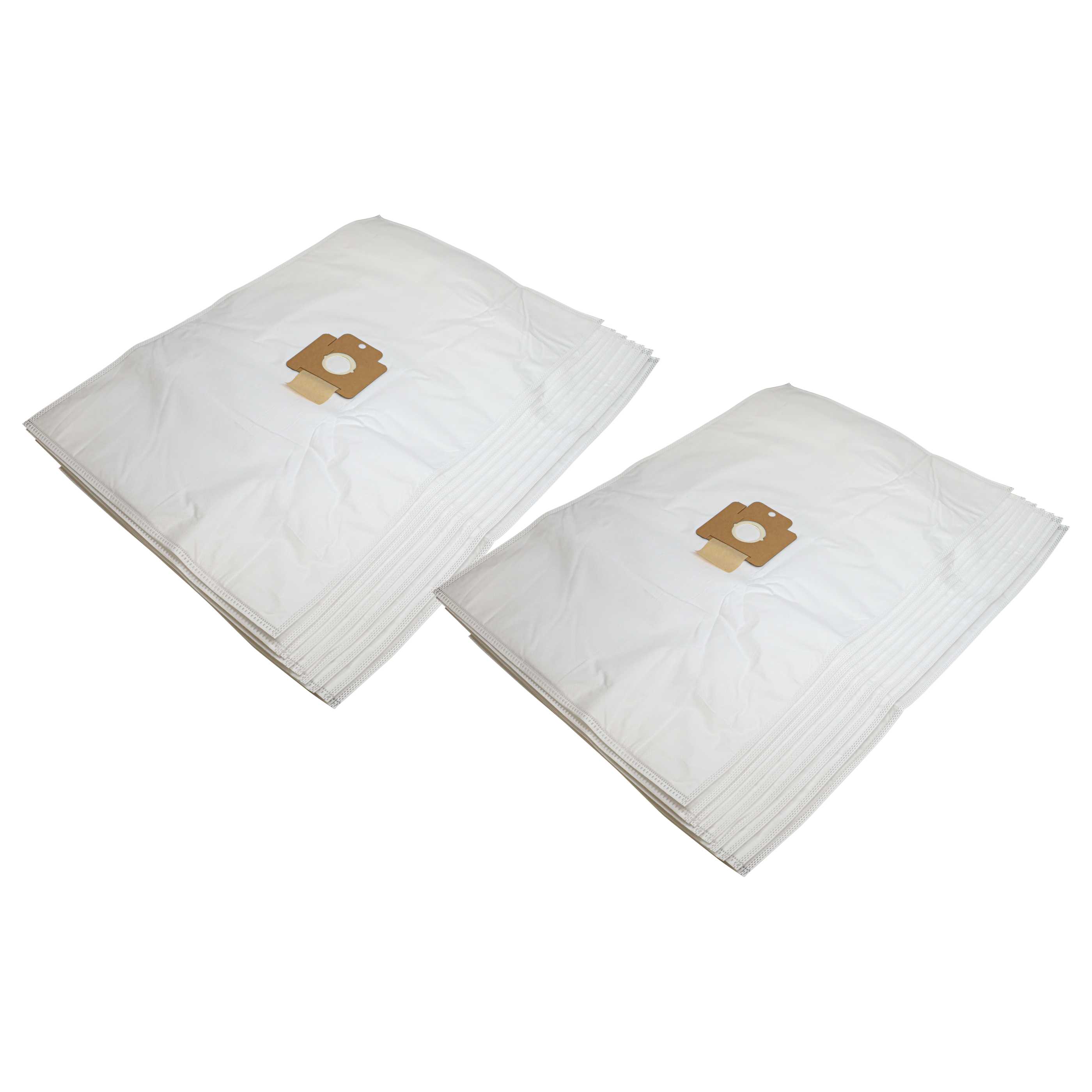 20x Sac remplace Nilfisk 107401157 pour aspirateur Nilfisk - microfibre non tissée