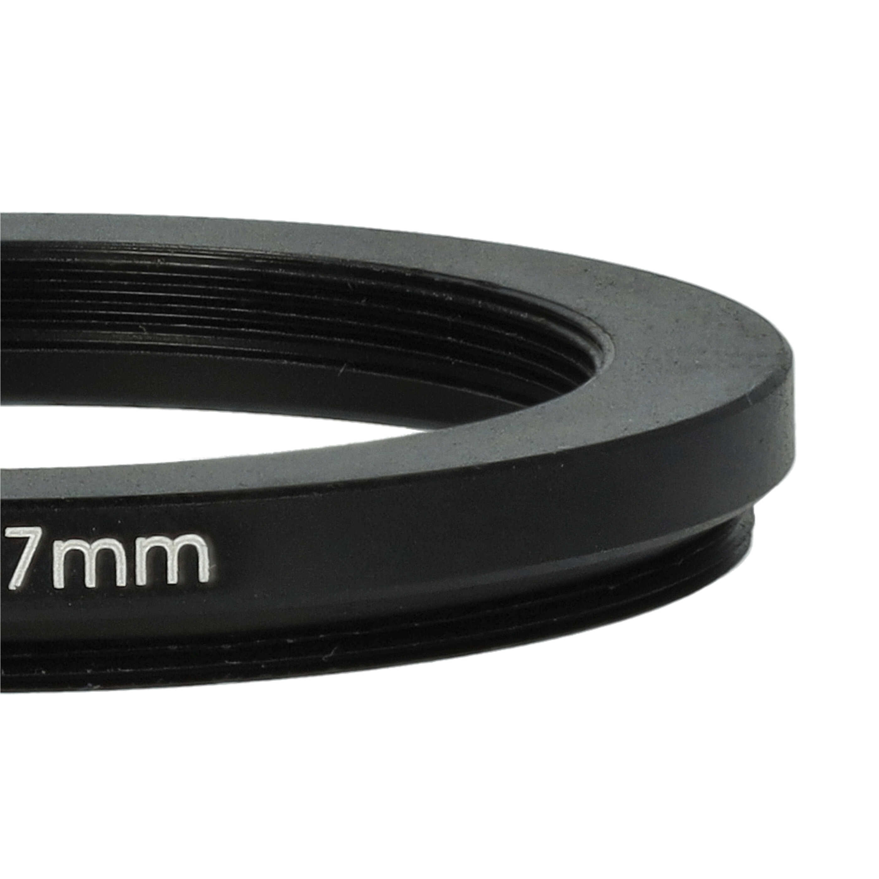 Redukcja filtrowa adapter Step-Down 46 mm - 37 mm pasująca do obiektywu - metal, czarny