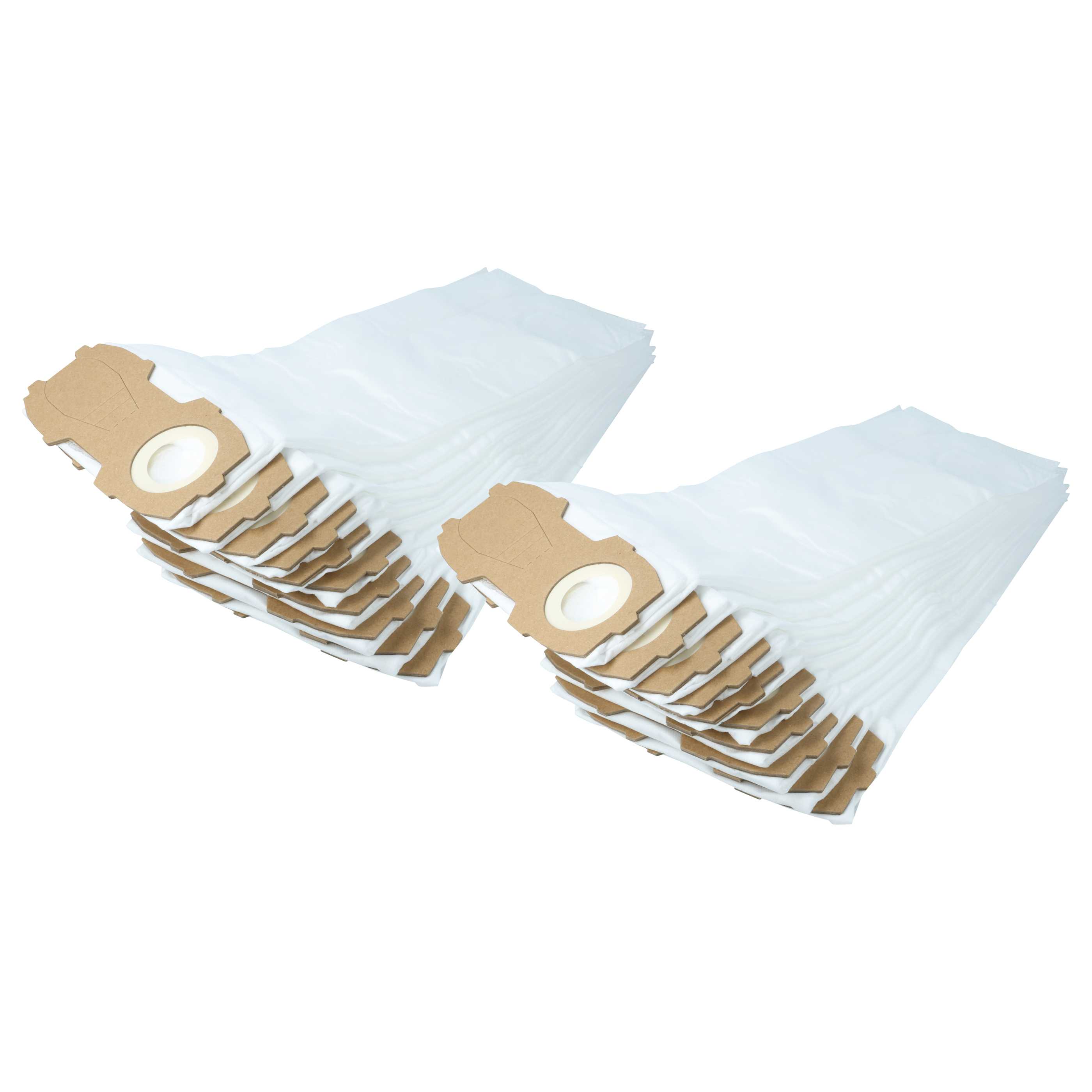 20x Sac remplace Swirl V62 pour aspirateur Vorwerk - microfibre non tissée