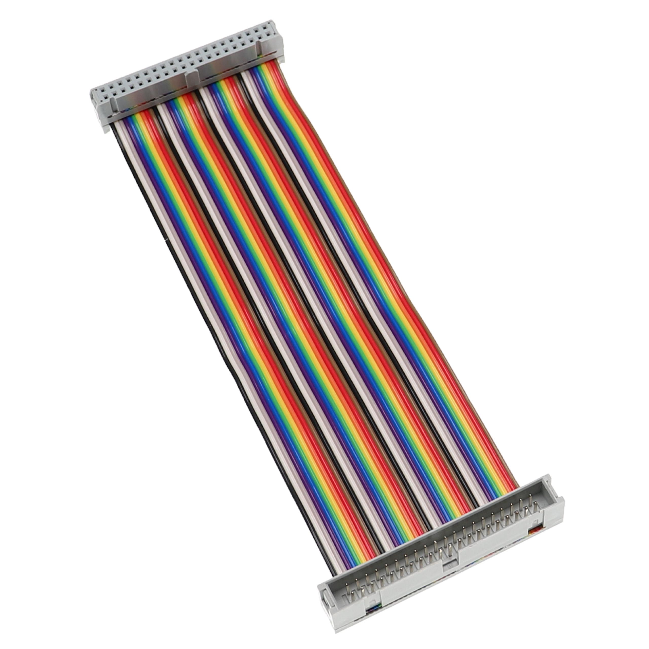 Câble GPIO pour mini-ordinateur Raspberry Pi 40 broches - Câble de rallonge GPIO multicolore, 15 cm