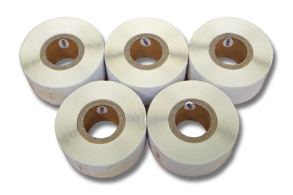 5x Etiketten als Ersatz für Dymo 11352 Etikettendrucker - 25mm x 54mm