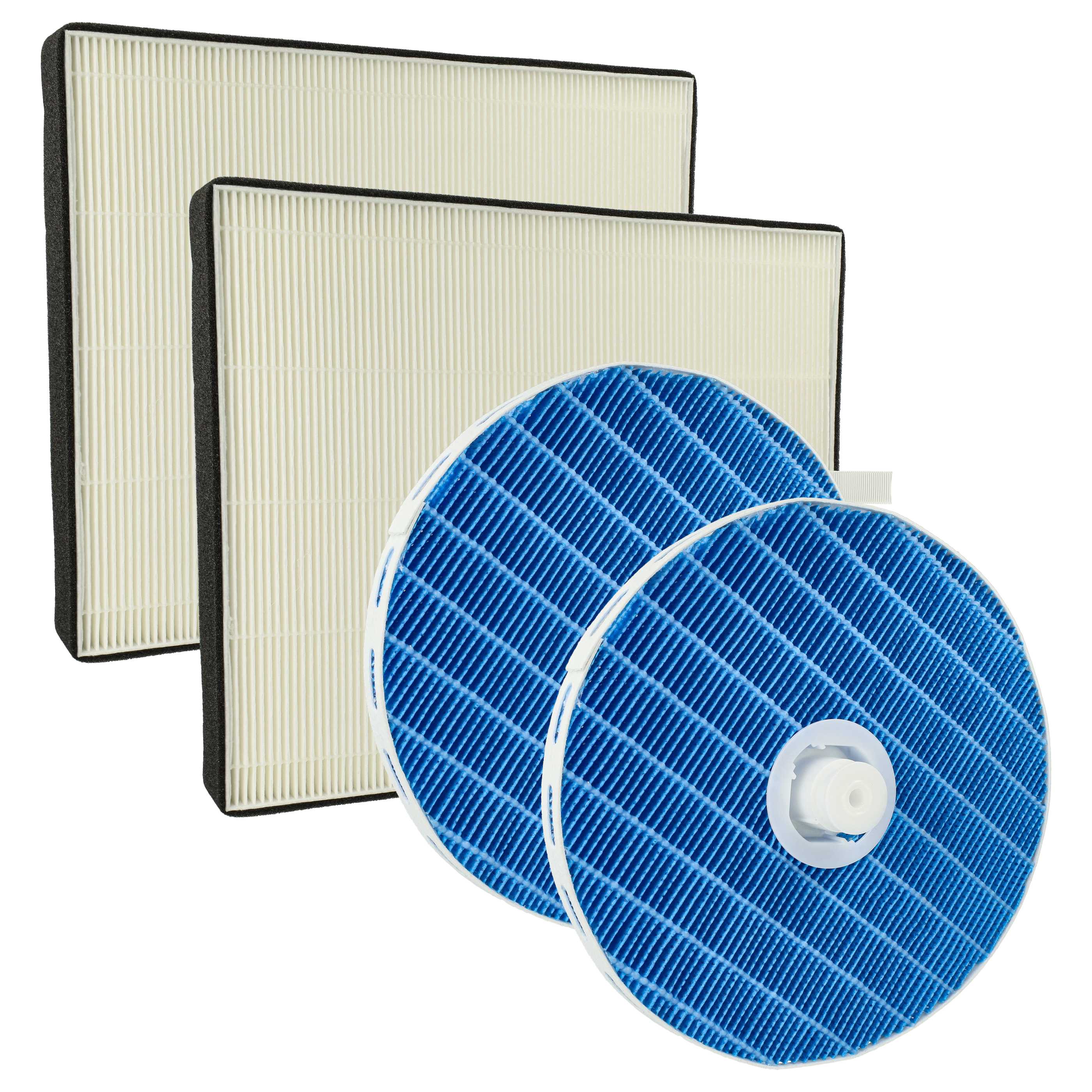 4 Part Filter Set replaces Philips 08710103760825 for Air Purifier - humidifier element, filter