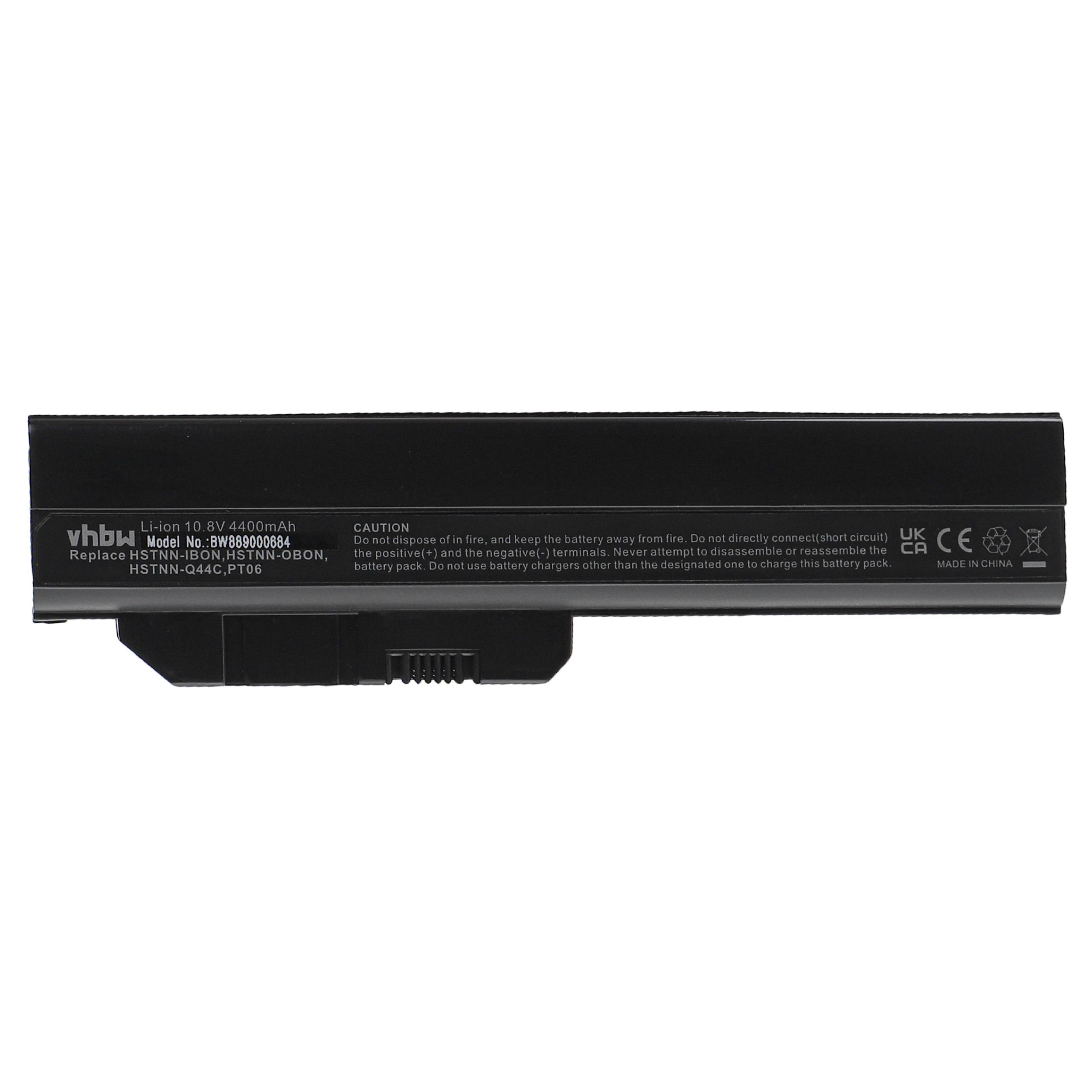 Batteria sostituisce Compaq 586006-321, 586006-361, 586007-541 per notebook HP - 4400mAh 10,8V Li-Ion