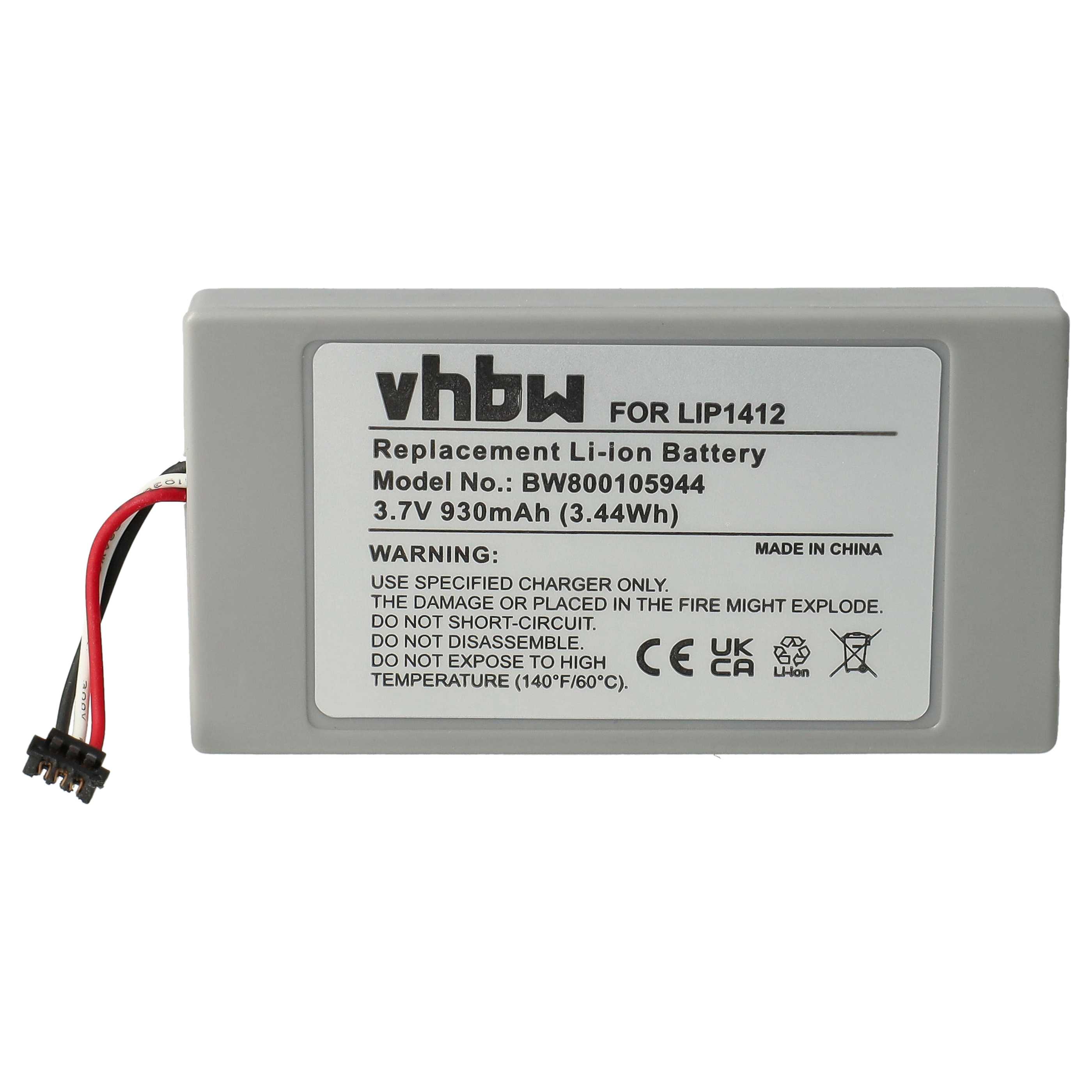  Games Console replaces Sony 4-000-597-01, LIP1412 for Sony - 930mAh, 3.7V