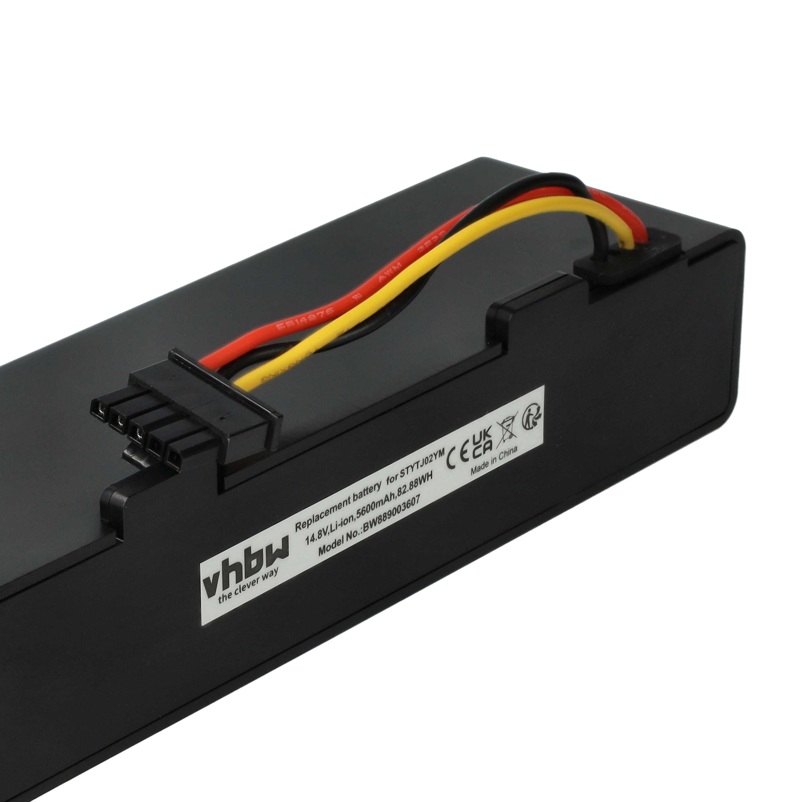 Batterie remplace Xiaomi INR18650 MH1-4S1P-SC pour robot de ménage - 5600mAh 14,4V Li-ion