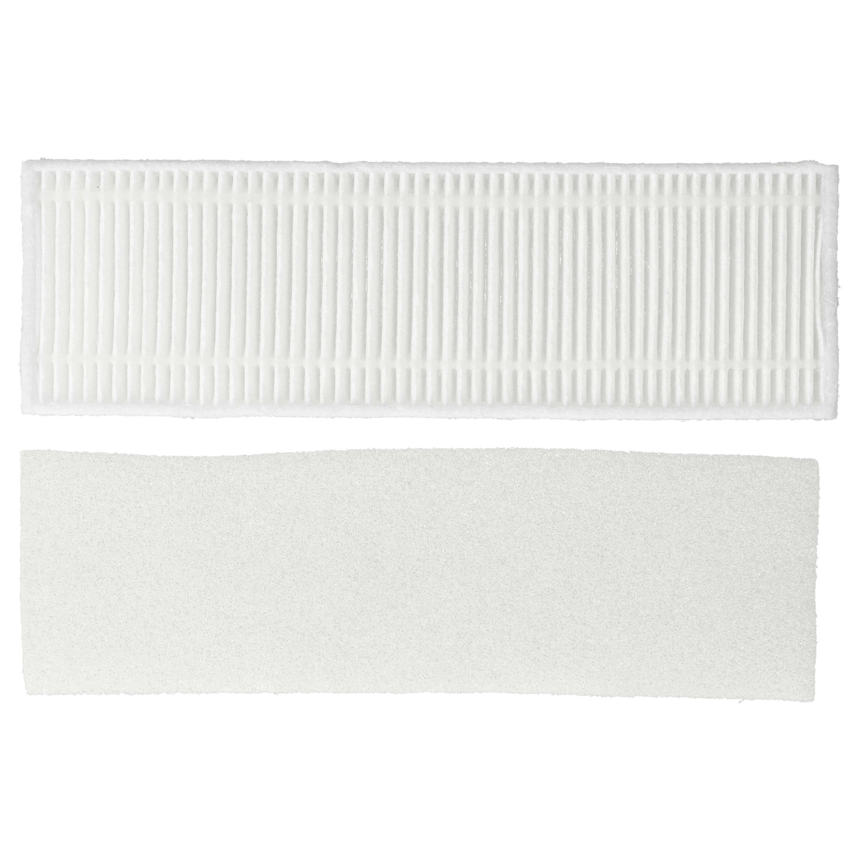 10x FilterHEPA filter / sponge filter suitable for Xiaomi Mijia G1 Robot Vacuum Cleaner