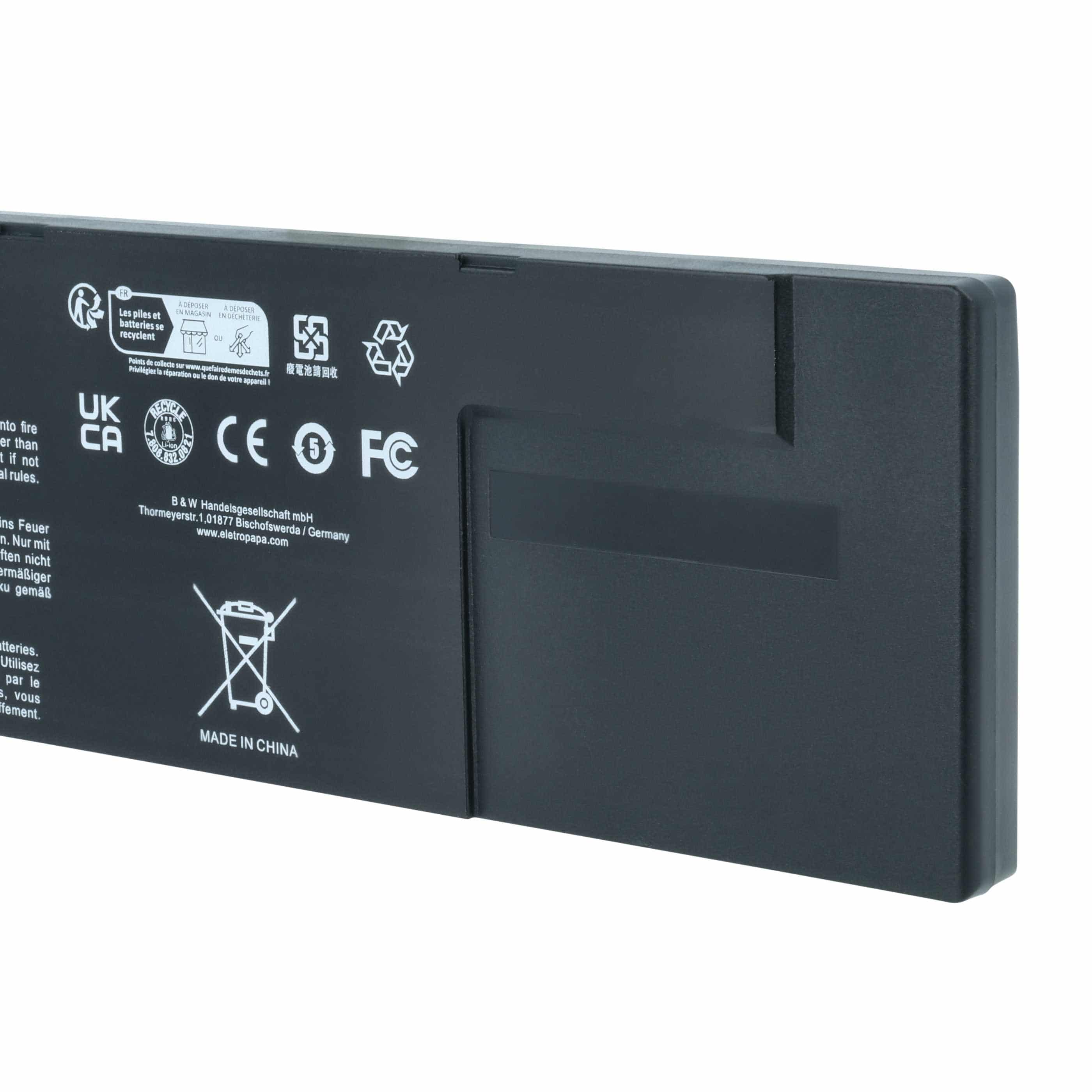 Akumulator do laptopa zamiennik Sony VGP-BPSC24, VGP-BPS24, VGP-BPL24 - 5200 mAh 11,1 V LiPo, czarny