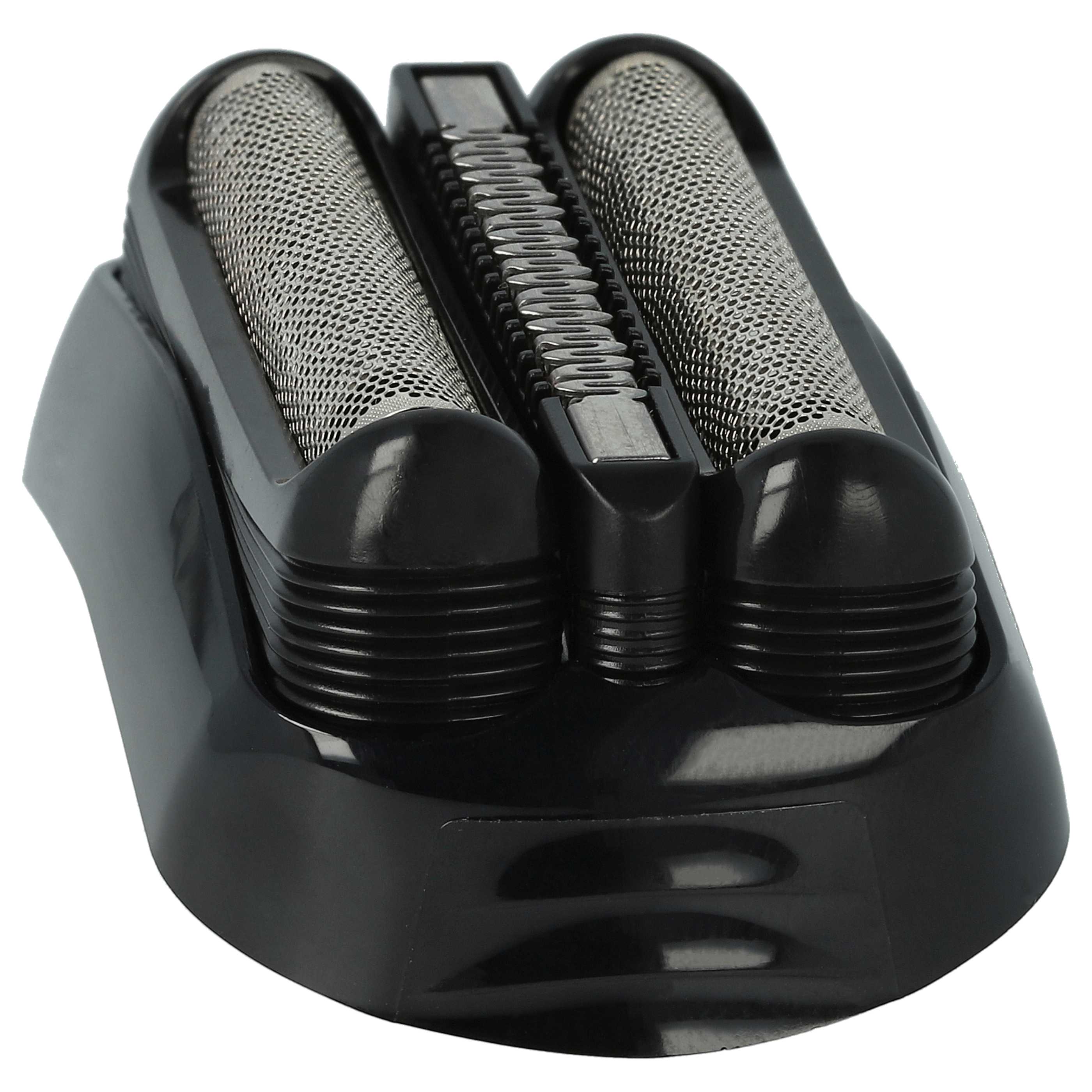 3x Shaving Heads replaces Braun 21S, 21B for Braun Electric Razor, black