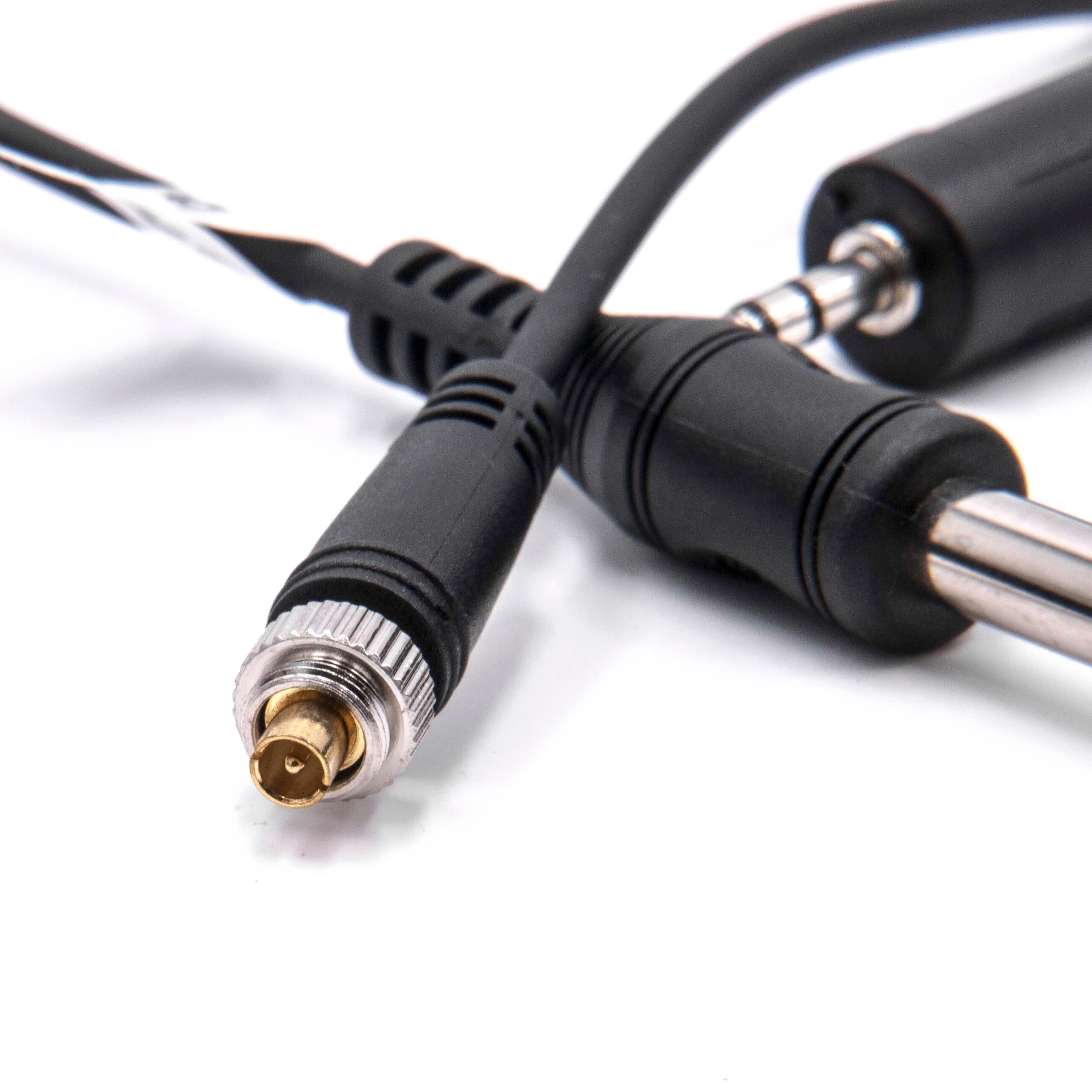 Flash PC sync cable, cord for 6.3mm, 3.5mm suitable for Yongnou RF-603 studio flash lighting, external flash u