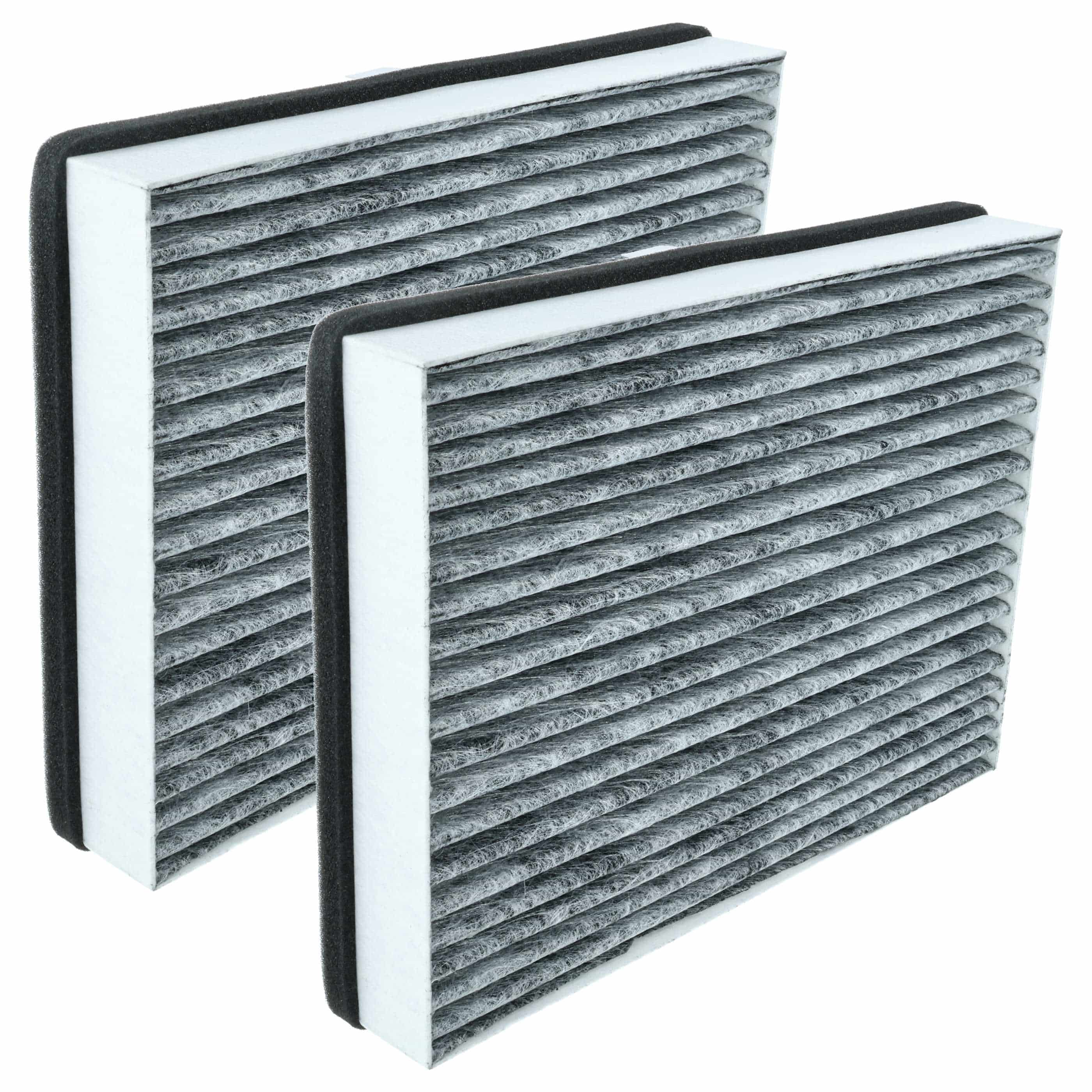 2x Filtres à charbon actif remplace Miele 20228038, DKF 36-P pour hotte Miele