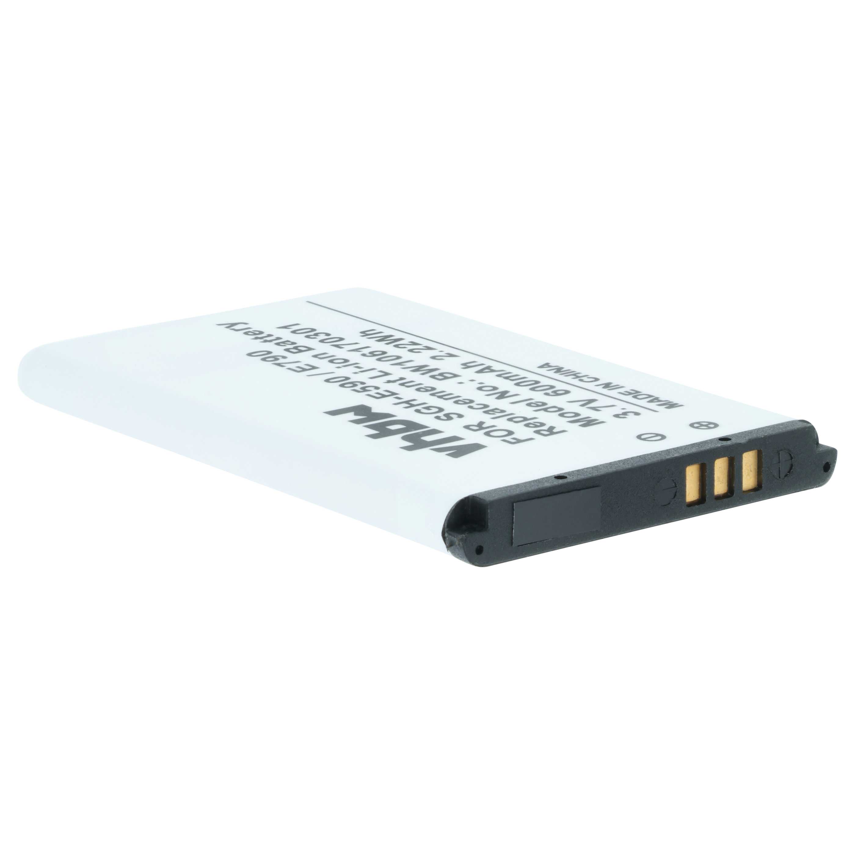 Akumulator do telefonu smartfona zamiennik Samsung AB403450BC, AB403450BA, AB403450BE - 600 mAh 3,7 V Li-Ion