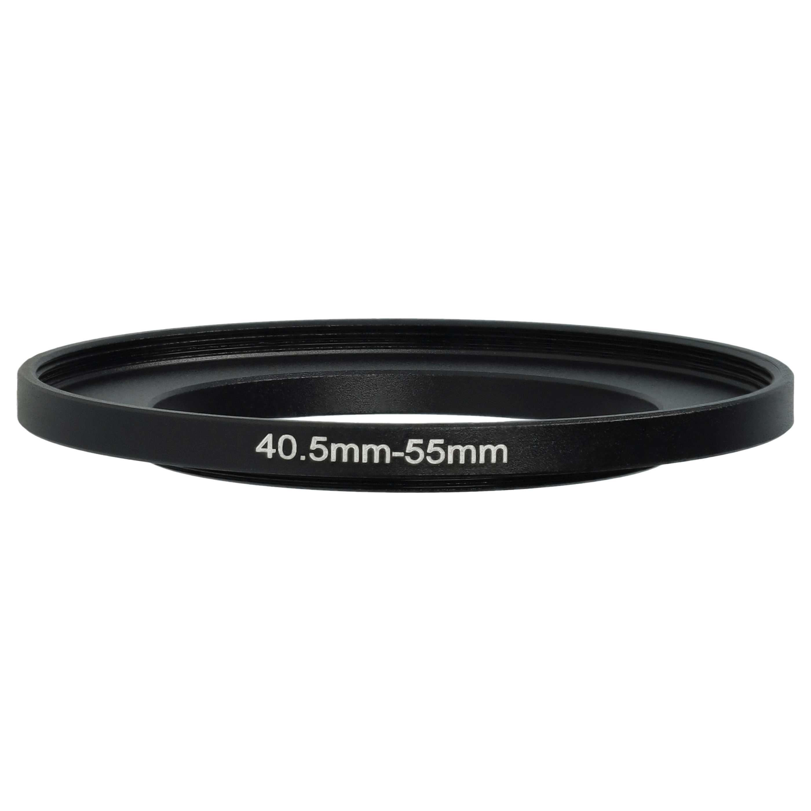 Bague Step-up 40,5 mm vers 55 mm pour divers objectifs d'appareil photo - Adaptateur filtre