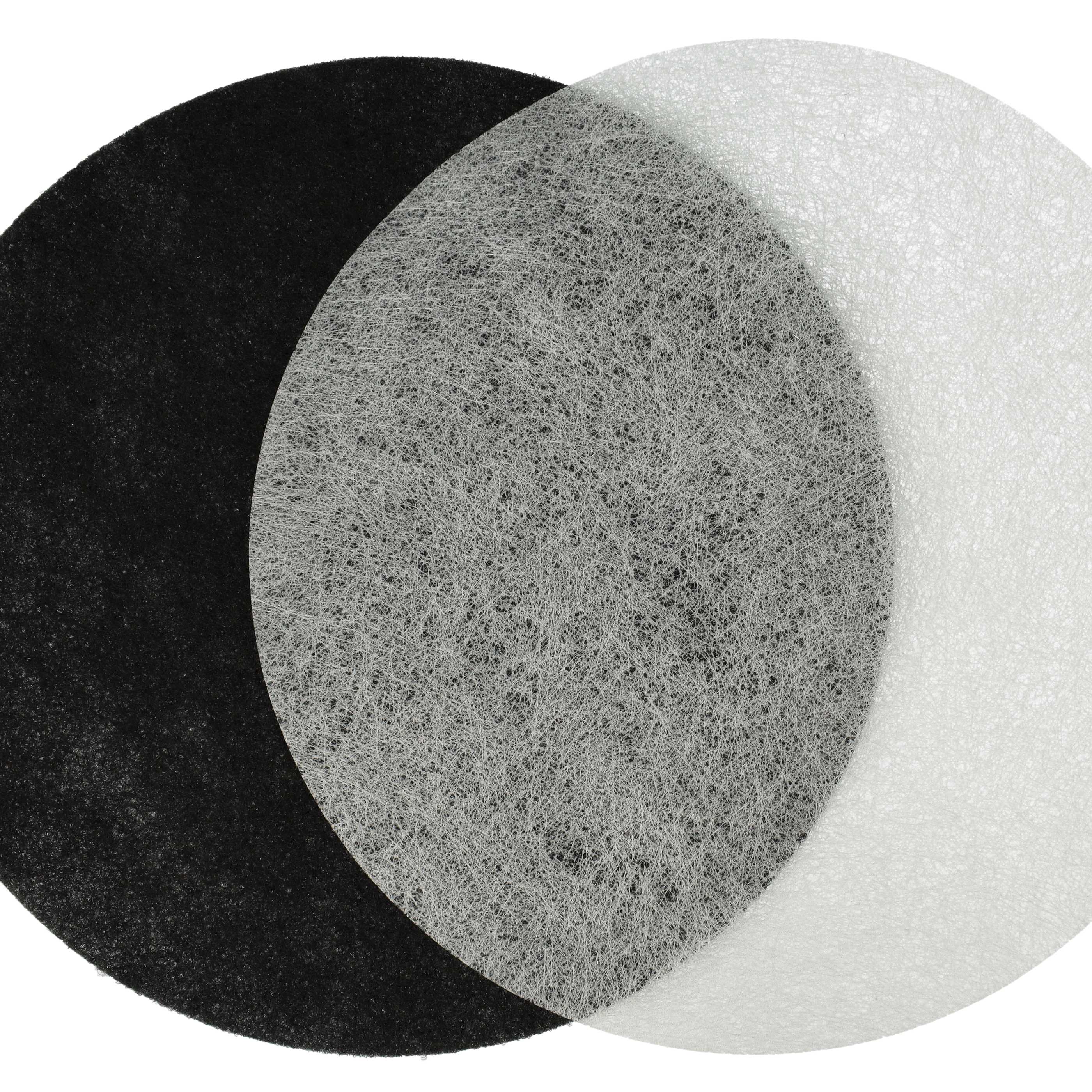 6x filtre à charbon actif, 6x filtre à graisses remplace Moulinex AD-5 pour friteuse 